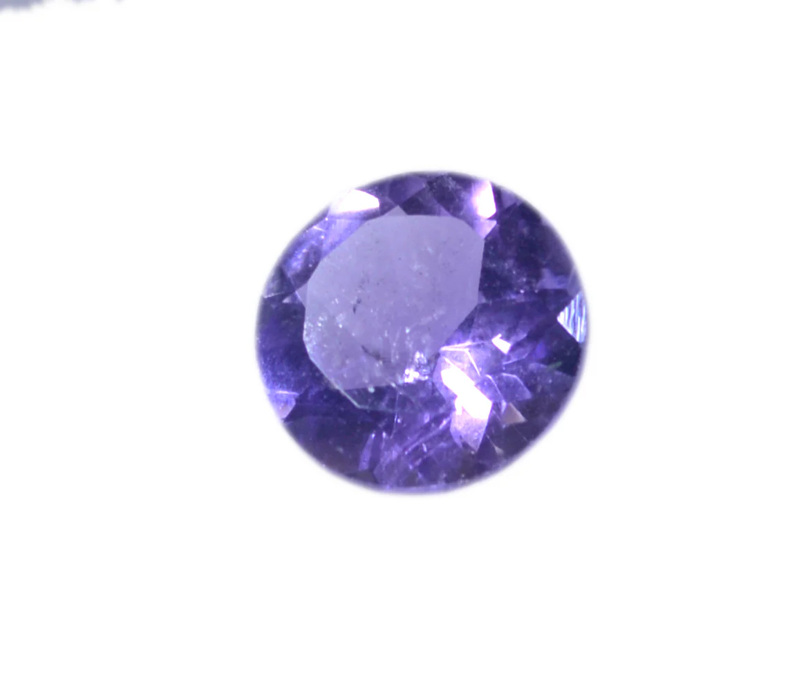 Amethyst 10PC Tiny 4x4 MM Round Faceted Purple Brilliant Semi Precious Loose Gems - Image 4
