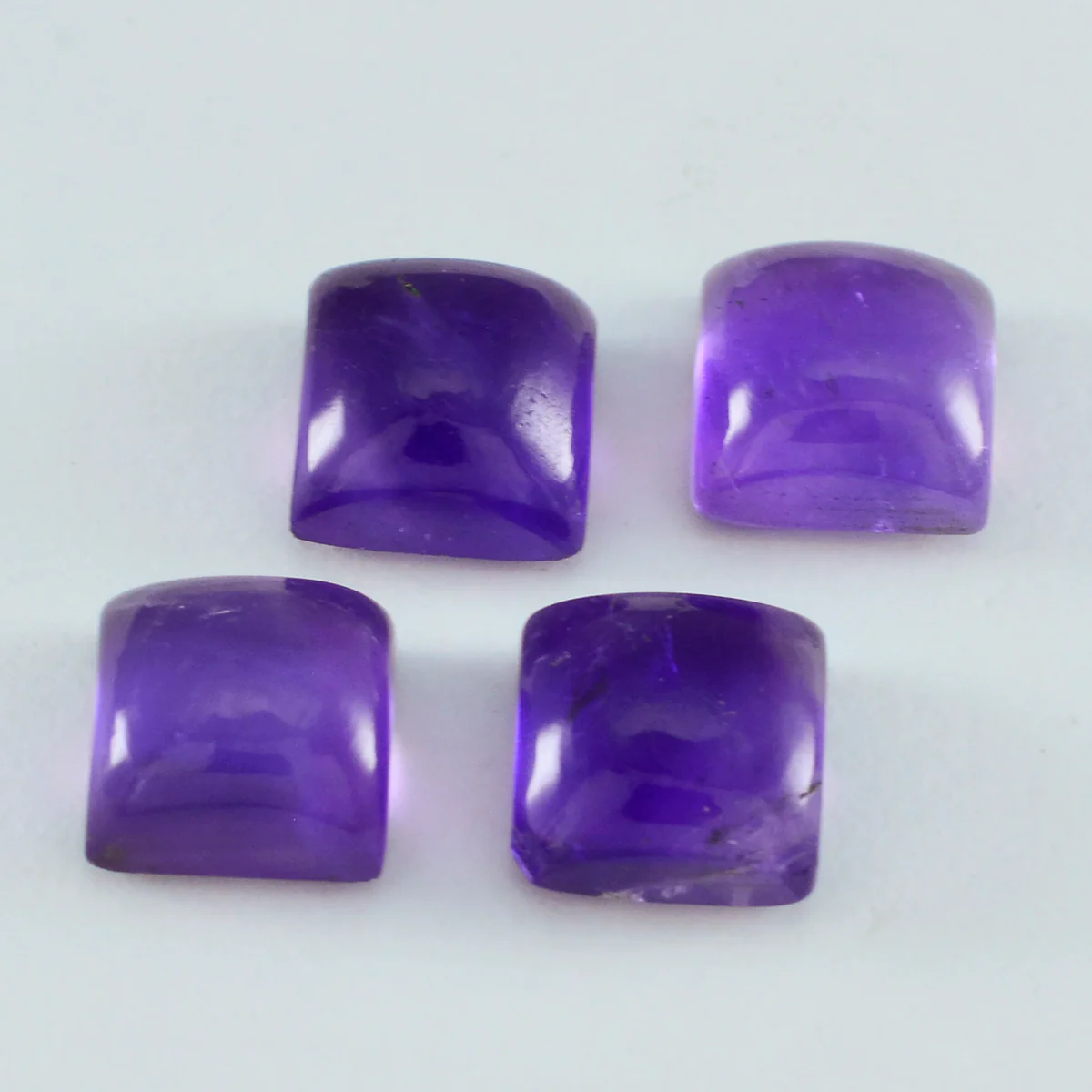 Amethyst 1PC Large 11x11 MM Square Cabochon Purple Superior semi Precious Semi Precious Gemstone - Image 4