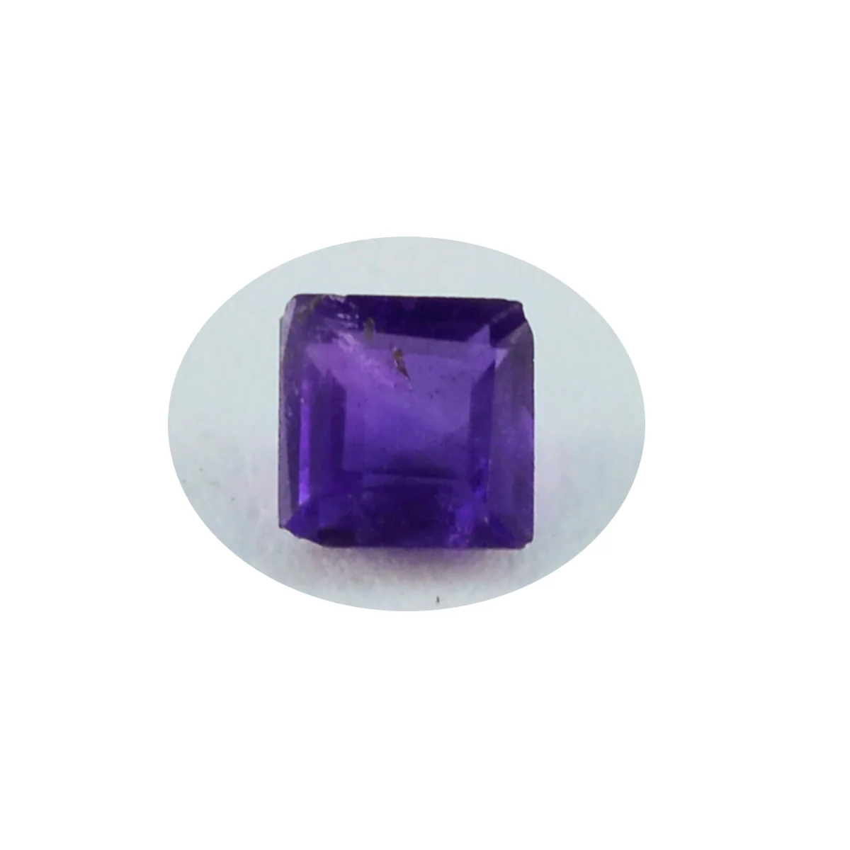 Amethyst 1PC Large 11x11 MM Square Faceted Purple Fine Semi Precious Gems - Image 2