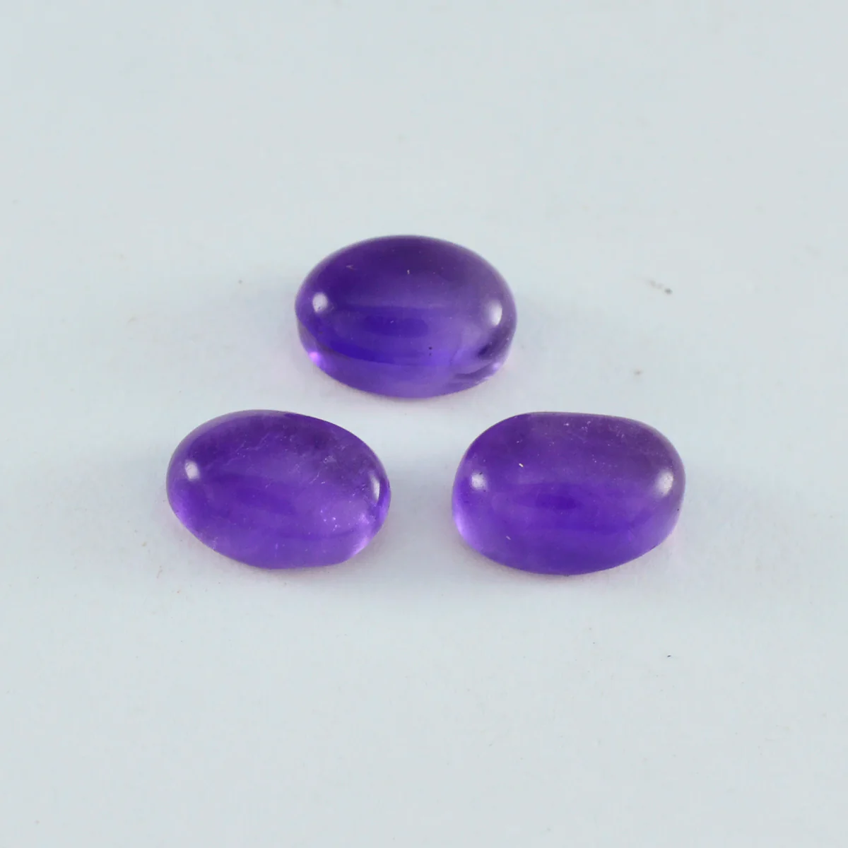 Amethyst 1PC Small 7x9 MM Oval Cabochon Purple Genuine semi Precious Precious Gemstone - Image 4