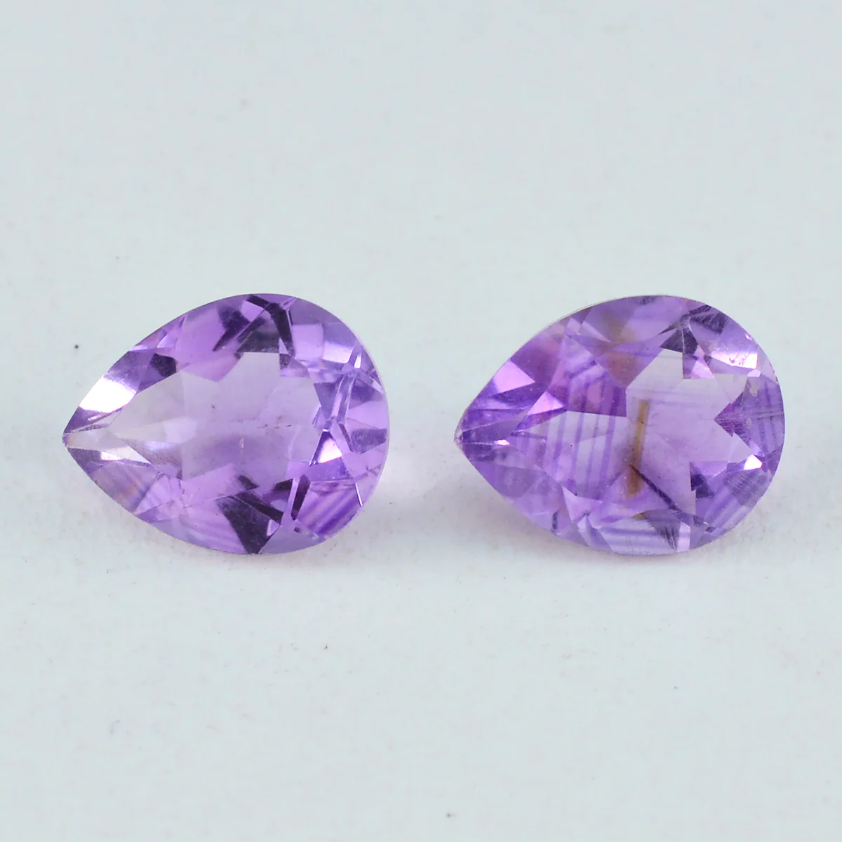 Amethyst 1PC Tiny 3x5 MM Pear Faceted Purple Natural Semi Precious Loose Gemstone - Image 3
