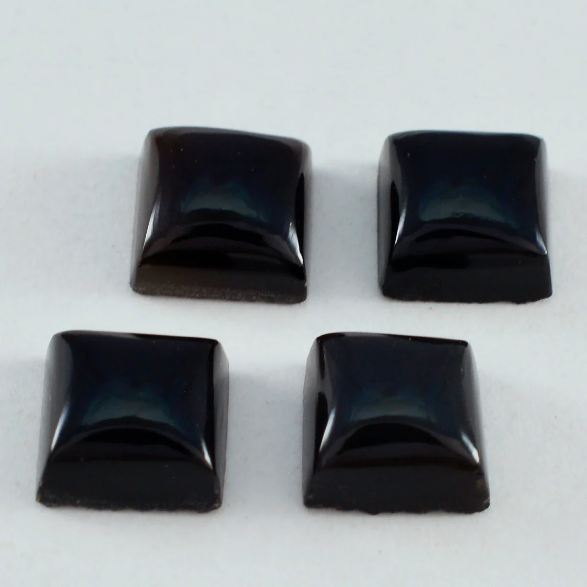 Black Onyx 1PC Medium 9x9 MM Square Cabochon Black Natural semi Precious Semi Precious Gemstone