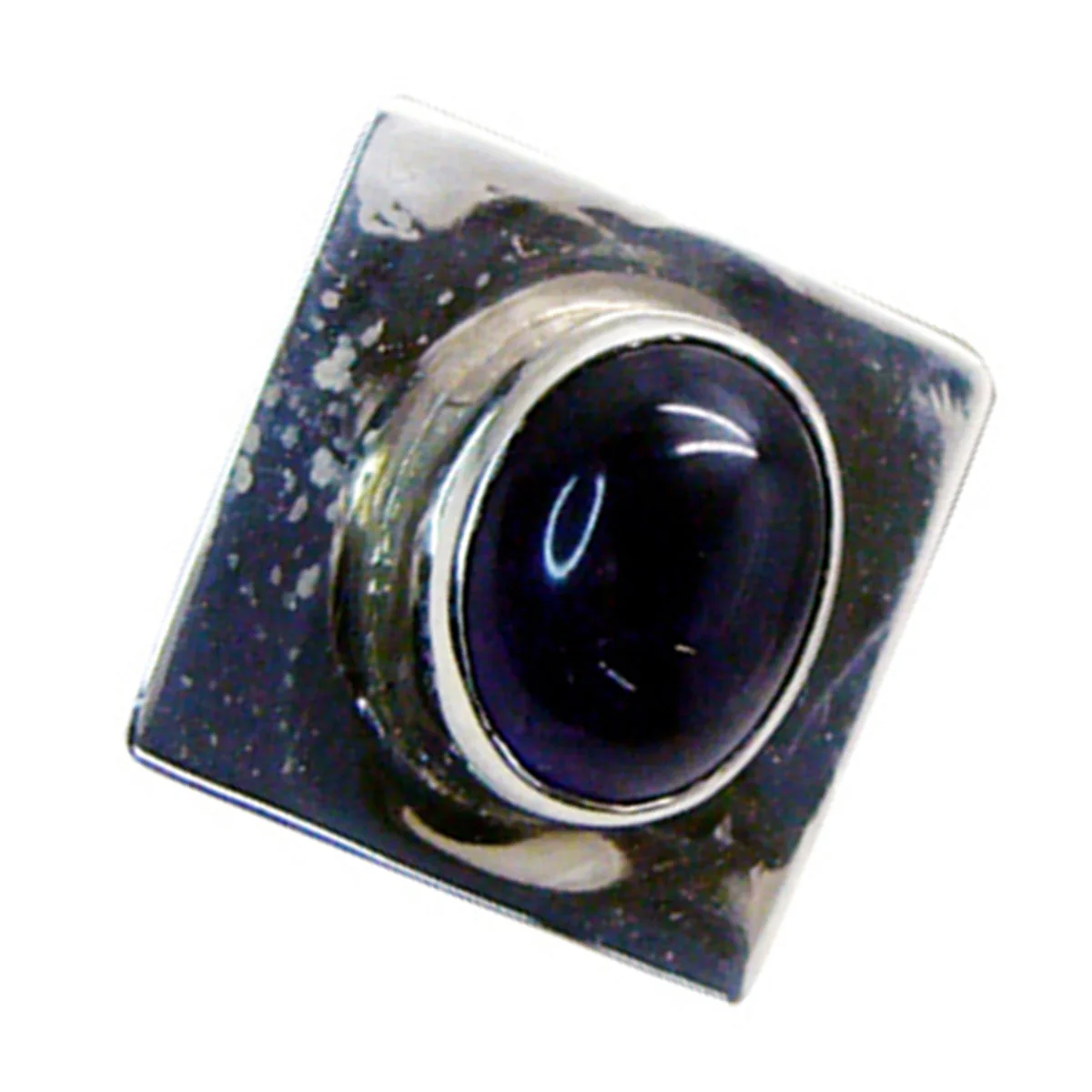 Black Onyx Dainty Spanish Silver Solitaire Agustina Cocktail Black Pendant Jewelry - Image 3