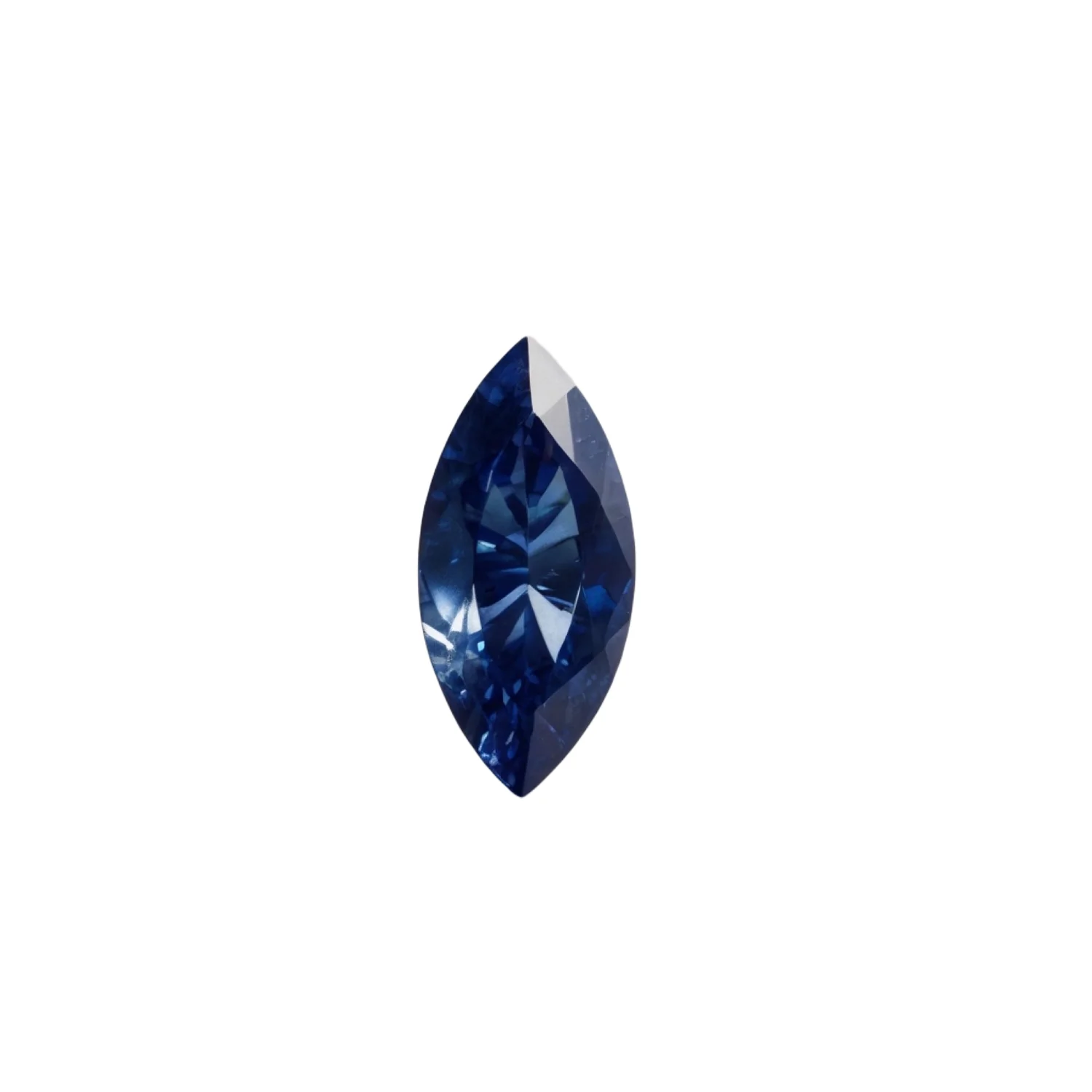 Blue Sapphire (GF) 10PC Tiny 2.5x5 MM Marquise Faceted Blue Sparkling Precious Loose Gemstone
