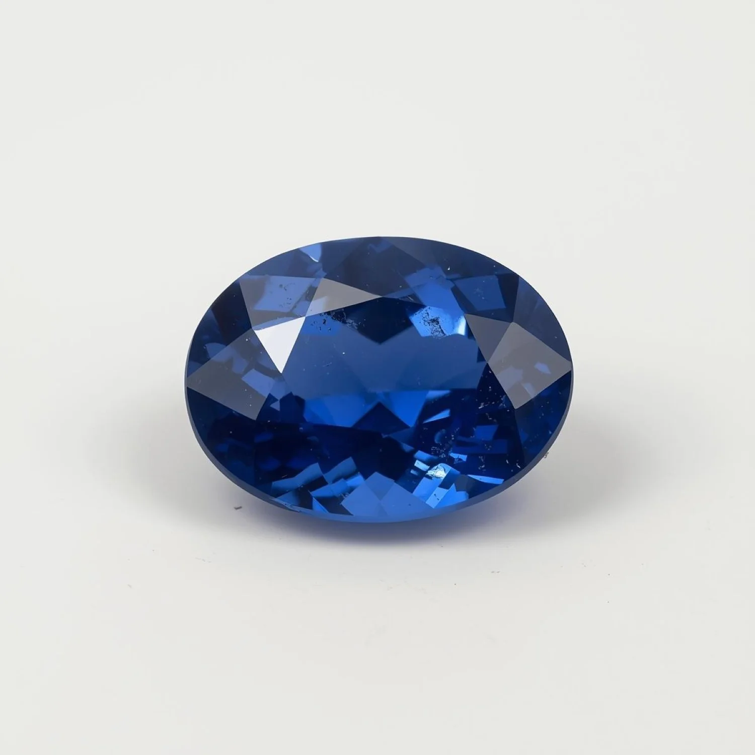 Blue Sapphire (GF) 1PC Small 6x9 MM Oval Faceted Blue Genuine Precious Loose Gems - Image 2
