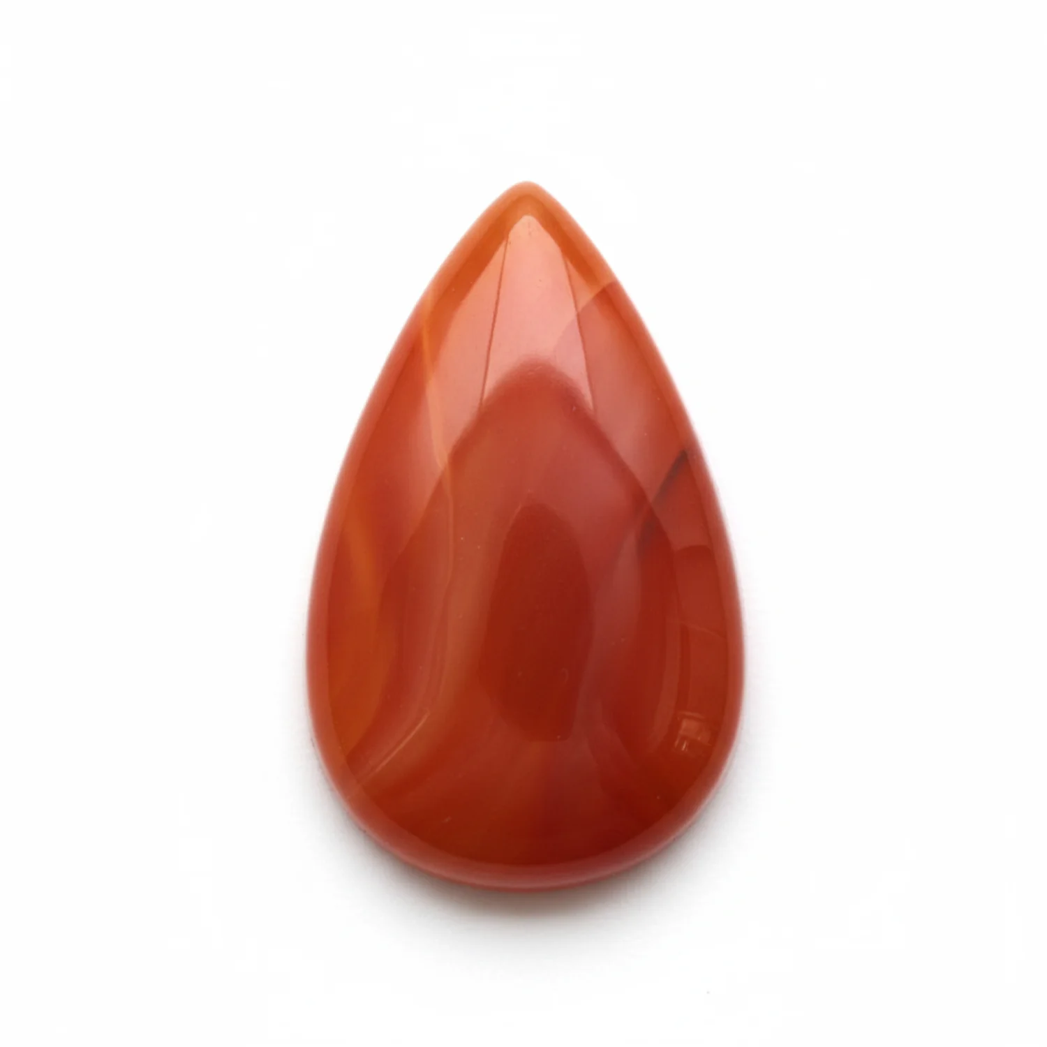 Carnelian 10PC Tiny 4x6 MM Pear Cabochon Red Polished semi Precious Loose Gems