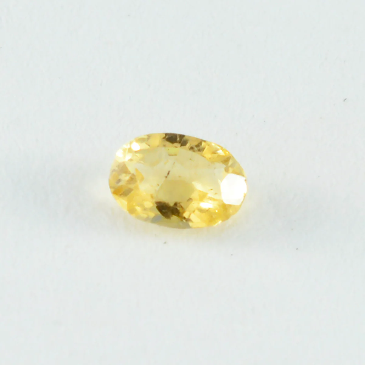 Citrine 1PC Small 6x9 MM Oval Faceted Yellow Pure Semi Precious Loose Gemstones - Image 4