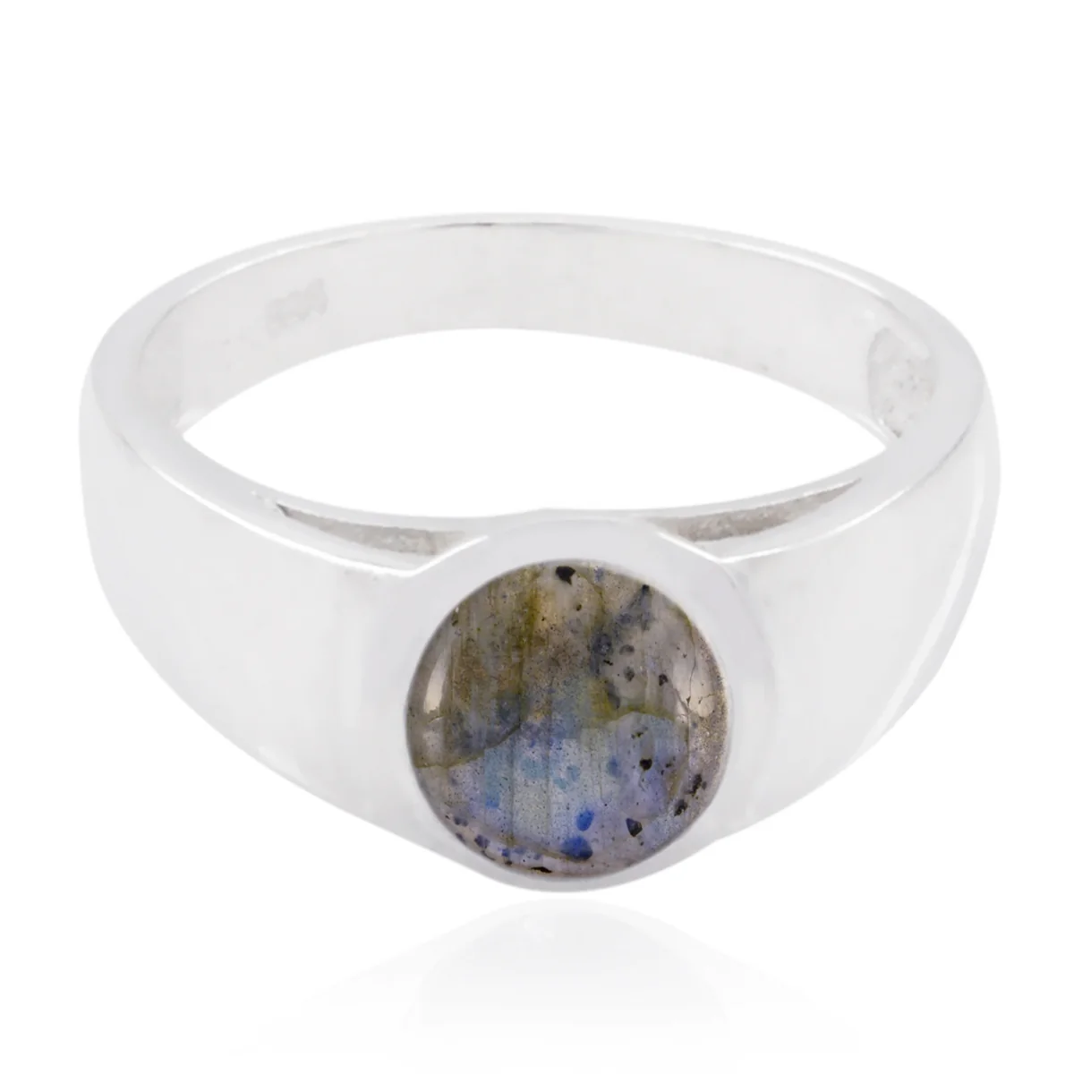 Citrine Solitaire French 925 Silver Yellow Gems Slim Graceful Ring Jewellery - Image 3