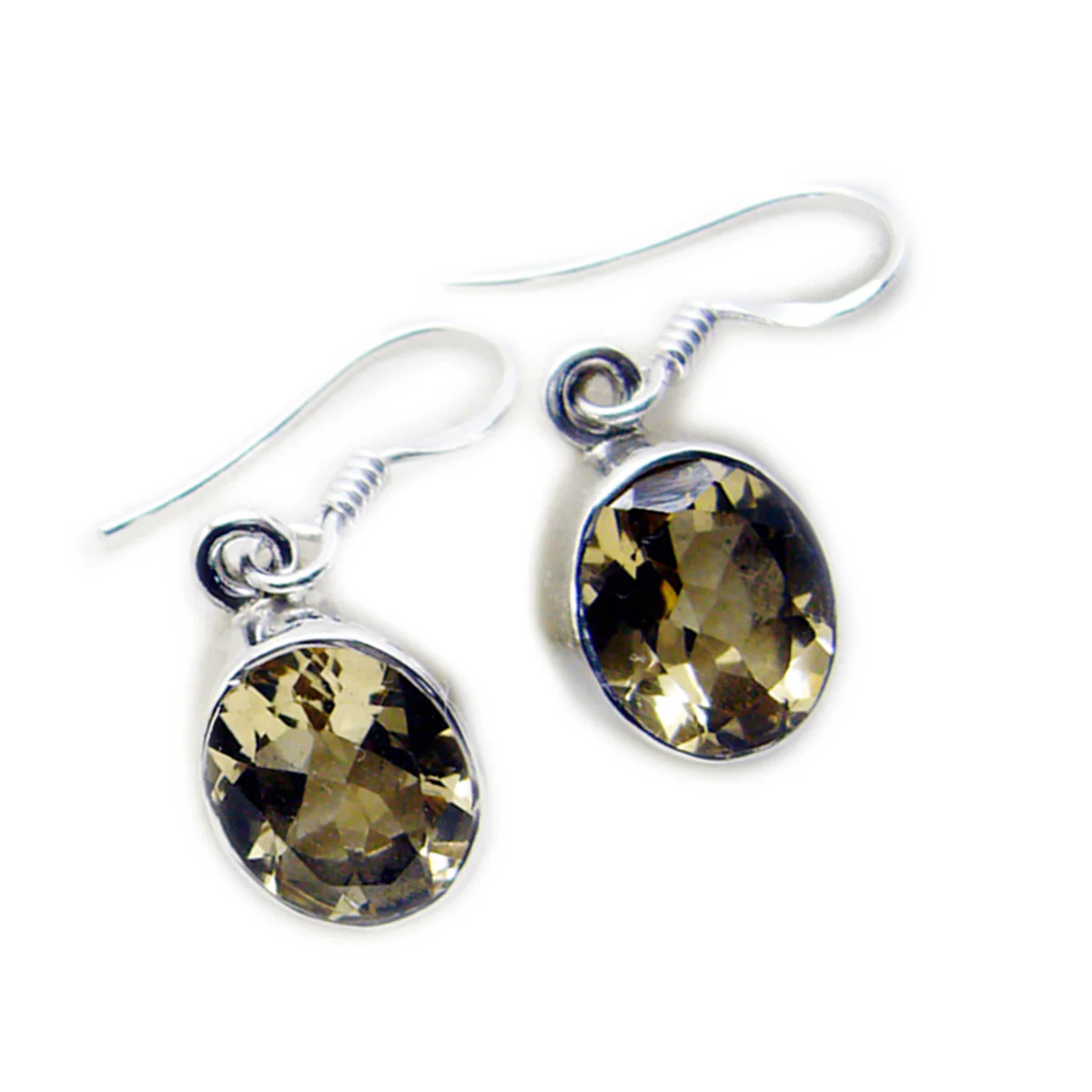 Citrine Spanish Emilia multiple Dangle Yellow 925 Sterling Silver Earring - Image 3