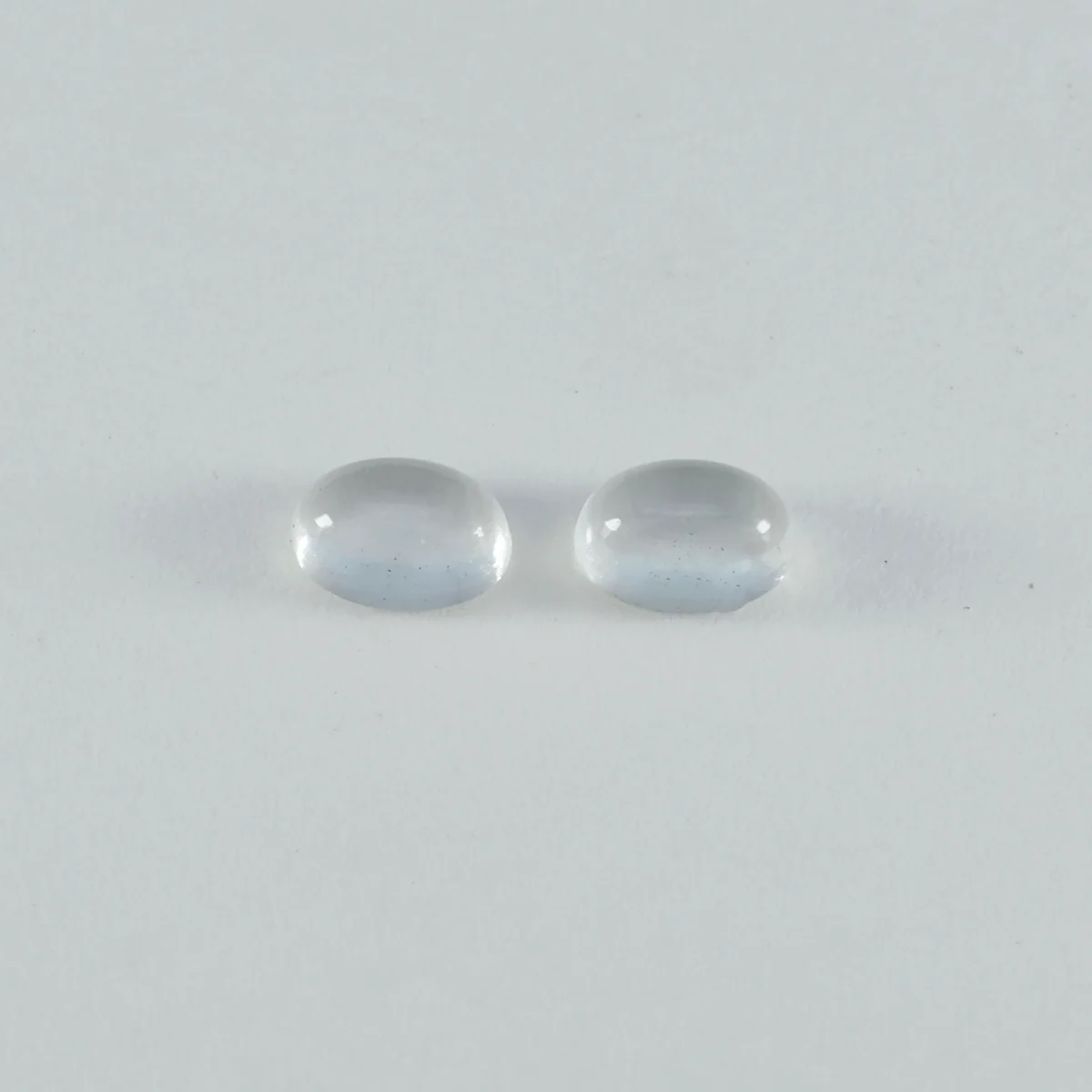 Crystal Quartz 1PC Tiny 5x7 MM Oval Cabochon White Genuine semi Precious Precious Gemstone - Image 3