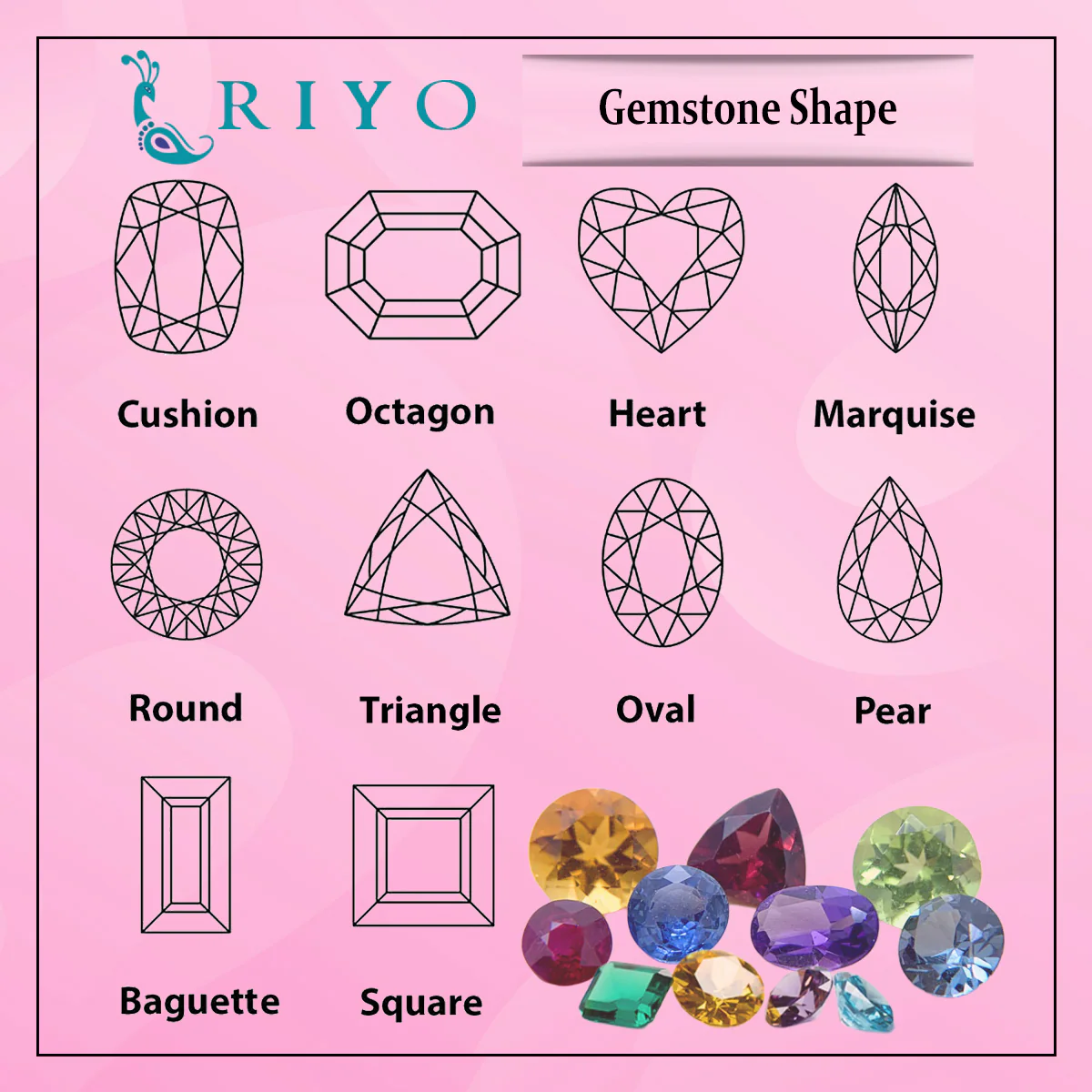 Emerald 1PC Medium 9x9 MM Cushion Cabochon Green High-Quality Precious Precious Gemstone - Image 3