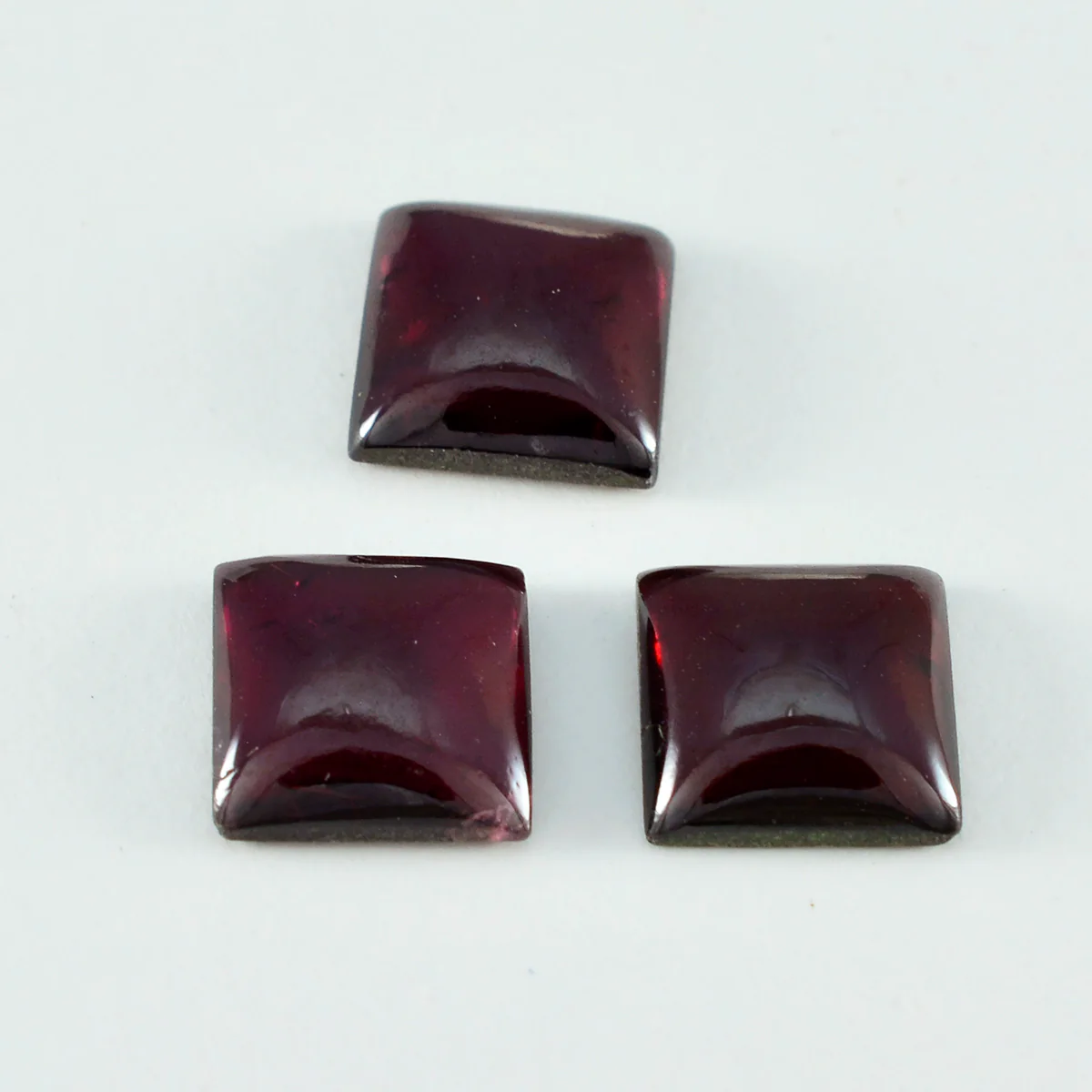 Garnet 1PC Small 8x8 MM Square Cabochon Red Luster semi Precious Loose Gemstones - Image 4