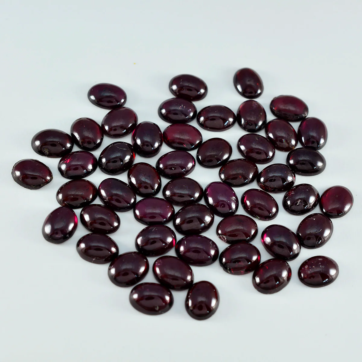 Garnet 1PC Tiny 5x7 MM Oval Cabochon Red Superior semi Precious Semi Precious Gemstone - Image 4