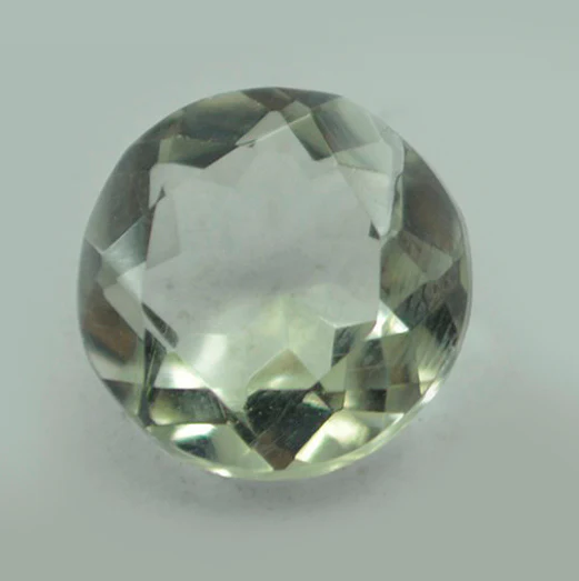 Green Amethyst 10PC Tiny 4x4 MM Round Faceted Green Brilliant Semi Precious Loose Gems