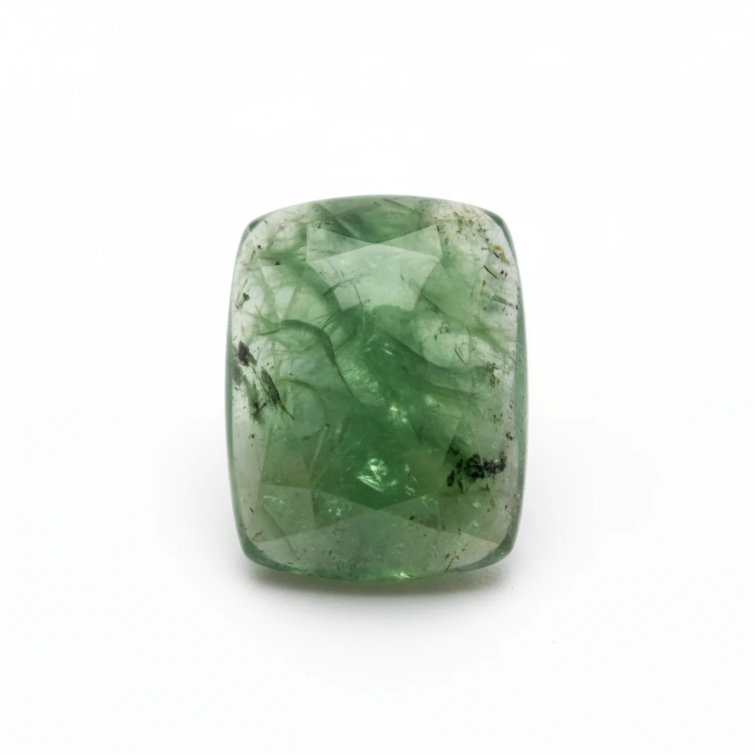 Green Aventurine 1PC Small 7x9 MM Emerald Cabochon Green Polished semi Precious Loose Gems - Image 2