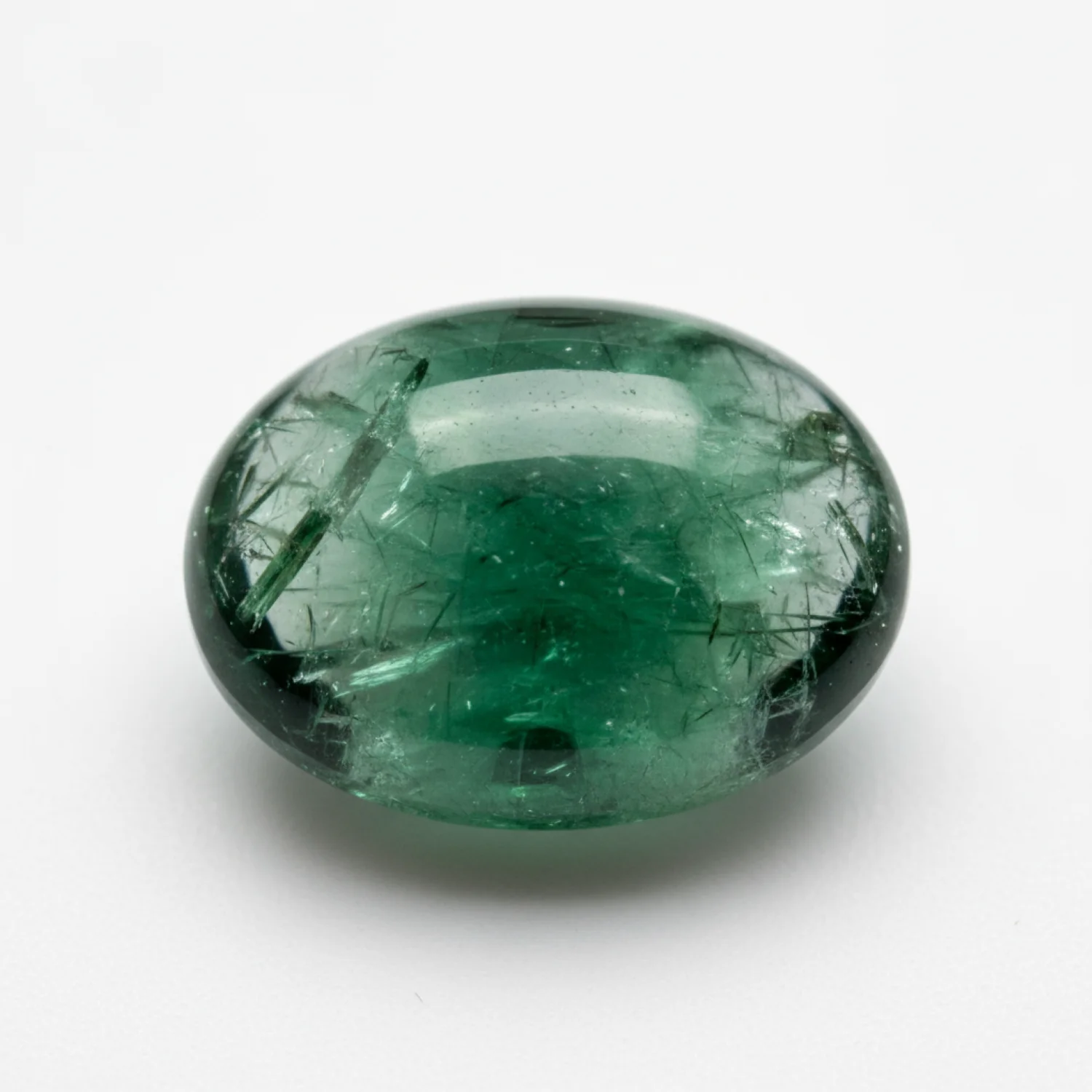 Green Tourmaline 10PC Tiny 3x5 MM Oval Cabochon Green Splendid semi Precious Gems - Image 2