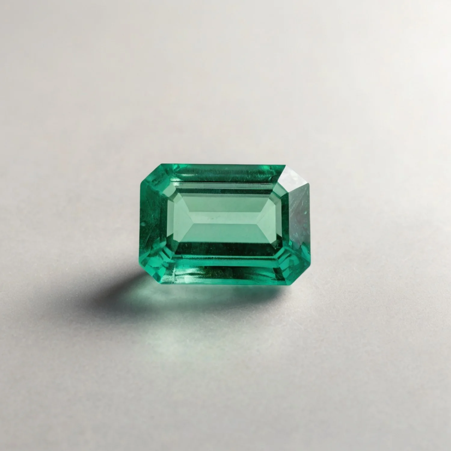 Green Tourmaline 1PC Medium 7x10 MM Emerald Faceted Green Fiery Semi Precious Loose Gemstone - Image 2