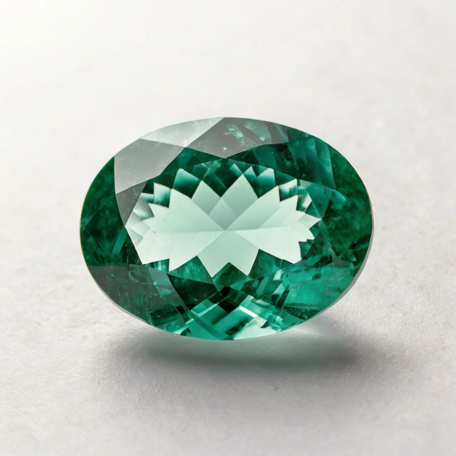 Green Tourmaline 1PC Small 6x9 MM Oval Faceted Green Lustrous Semi Precious Gems - Image 2