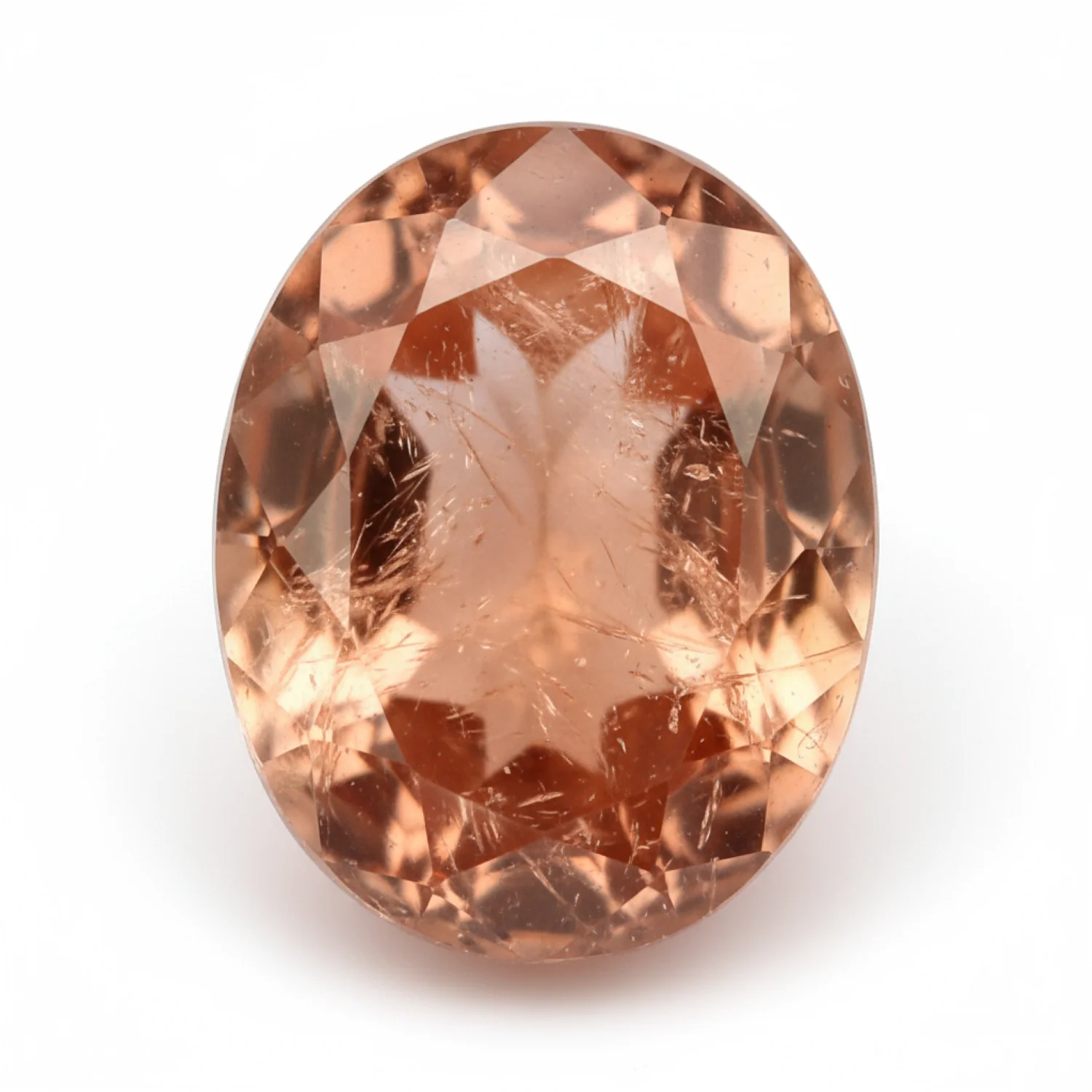 Hessonite Garnet (Gomed) 1PC Chunky 15x20 MM Oval Faceted Red Polished Precious Loose Gems - Image 2