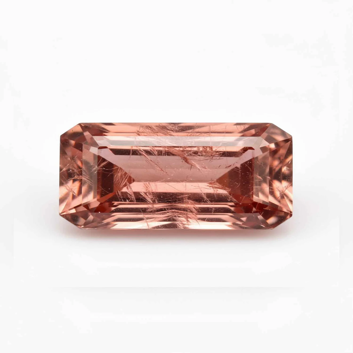 Hessonite Garnet (Gomed) 1PC Small 6x12 MM Baguette Faceted Red Splendid Precious Loose Gemstone