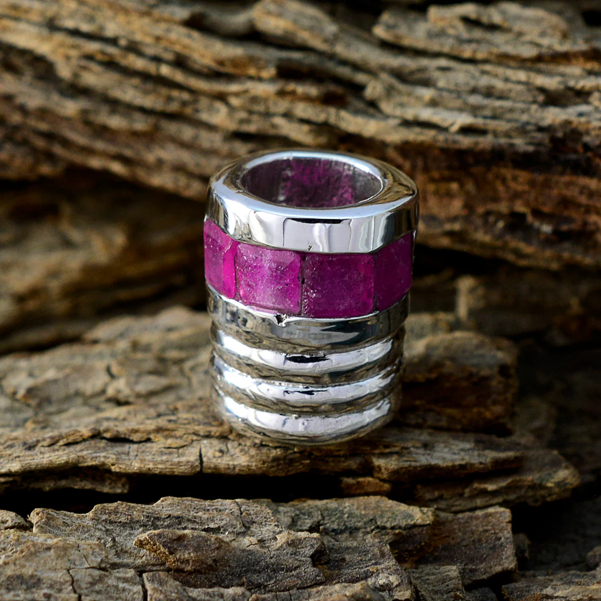 Indian Ruby Slim Moroccan 92.5 Silver multiple Camila Armor Red Pendant Jewellery - Image 3
