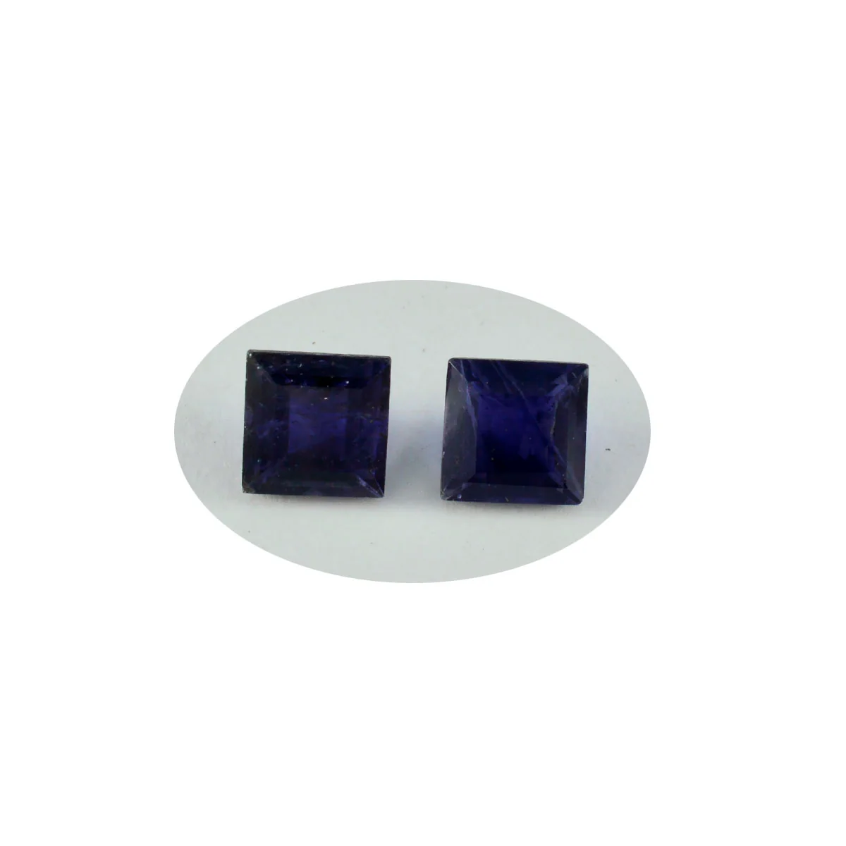 Iolite 1PC Chunky 13x13 MM Square Faceted Blue Natural Semi Precious Loose Gemstone - Image 3