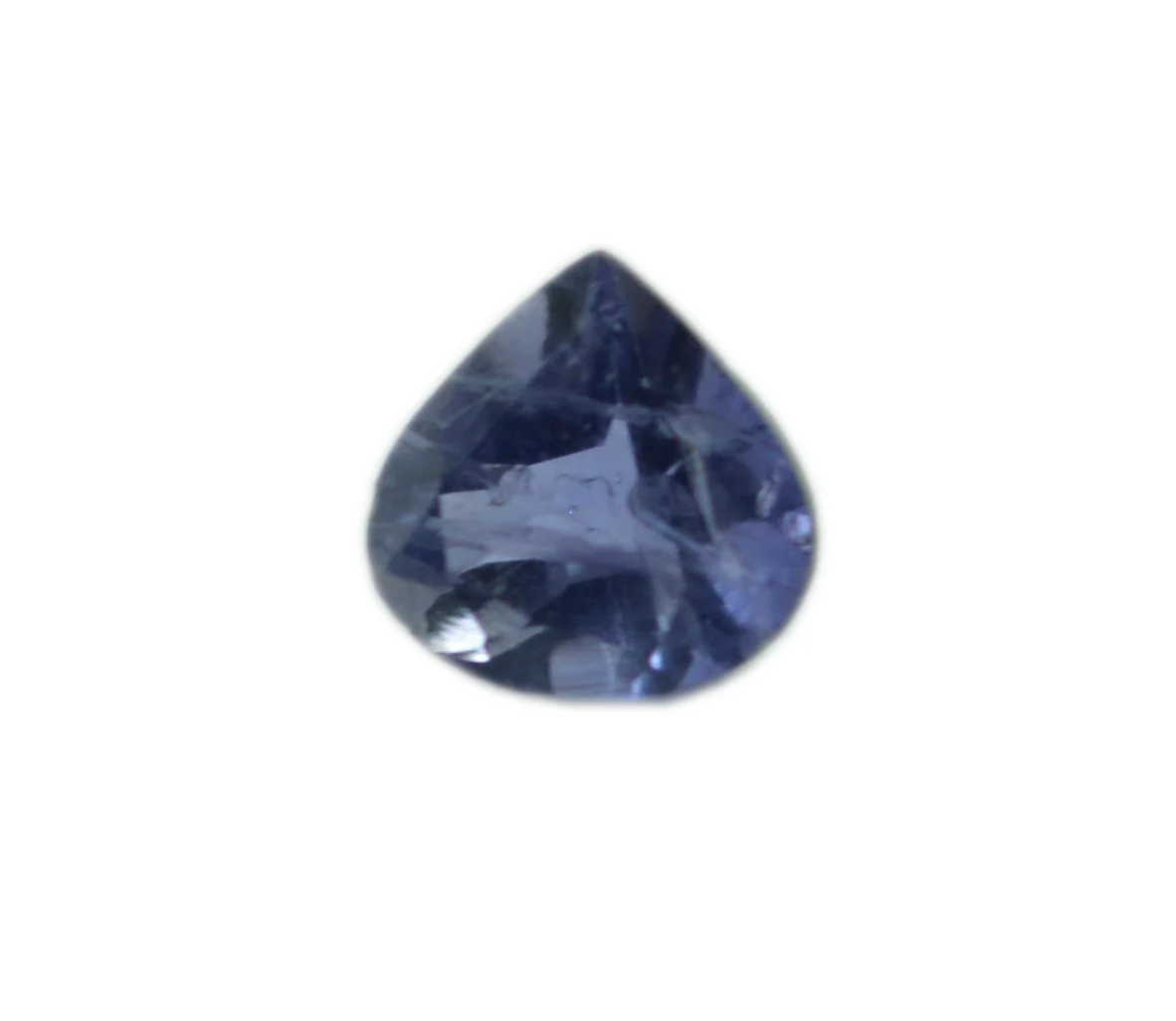 Iolite 1PC Chunky 16x16 MM Heart Faceted Blue Pure Semi Precious Loose Gems - Image 2