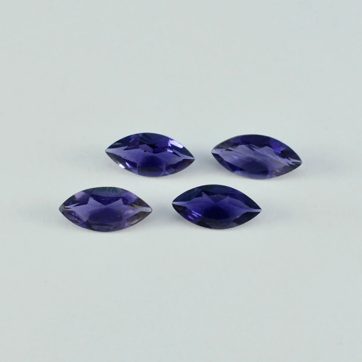 Iolite 1PC Large 8x16 MM Marquise Faceted Blue High-Quality Semi Precious Loose Gemstones