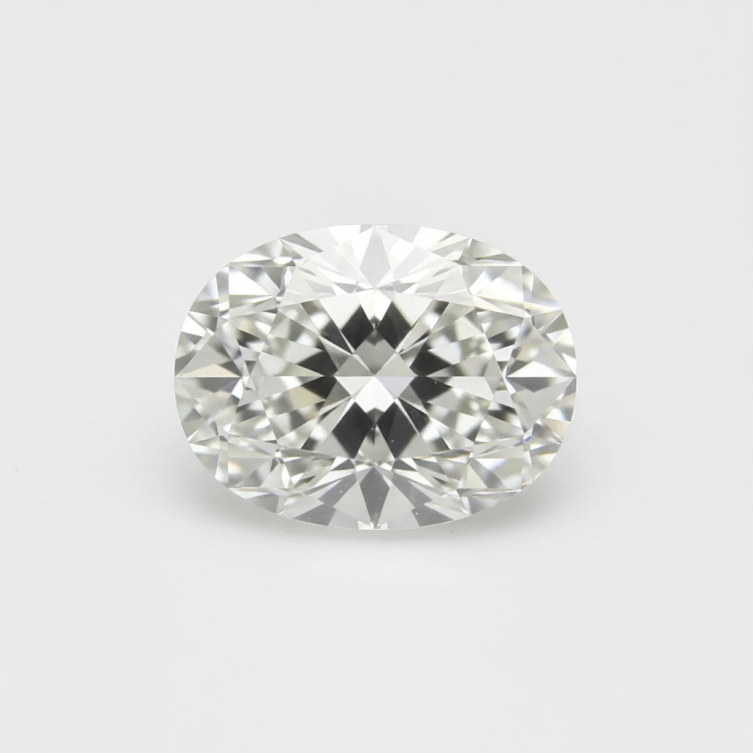 Lab Grown Diamond 1PC Small 6x9 MM Oval Faceted White Brilliant Man Made Loose Gems - Image 2
