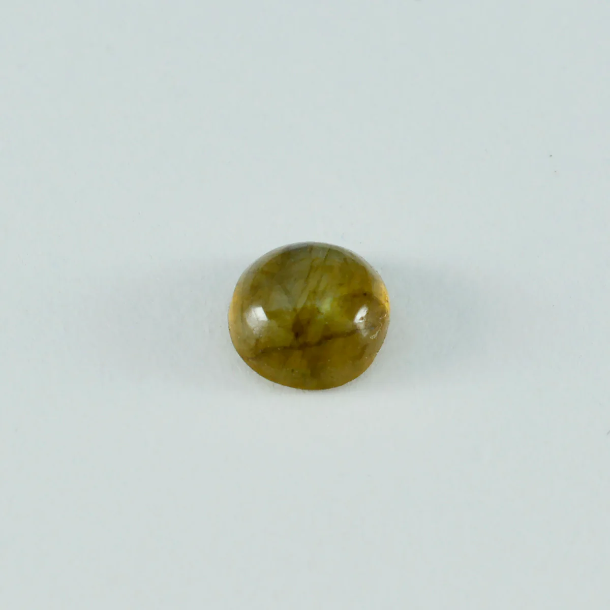 Labradorite 1PC Small 8x8 MM Round Cabochon Gray Brilliant semi Precious Loose Gems - Image 4