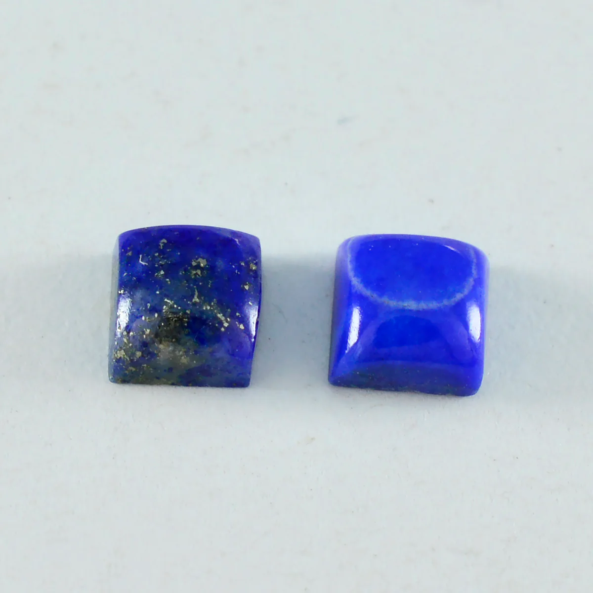 Lapis Lazuli 1PC Large 10x10 MM Square Cabochon Blue High-Quality semi Precious Precious Gemstone