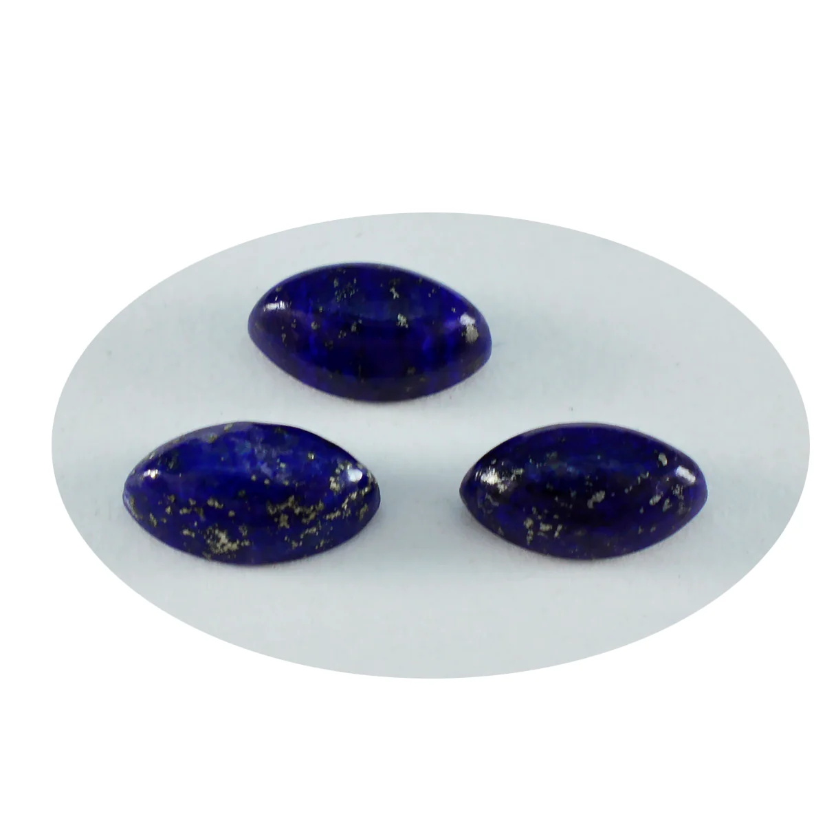 Lapis Lazuli 1PC Small 6x12 MM Marquise Cabochon Blue Sparkling semi Precious Semi Precious Gemstone