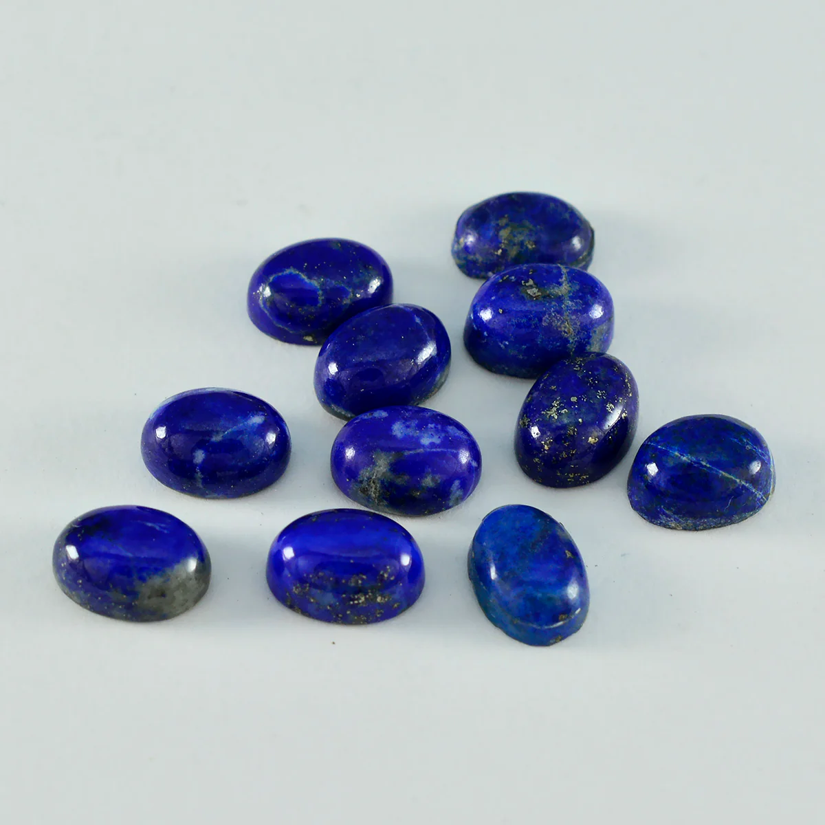 Lapis Lazuli 1PC Small 6x8 MM Oval Cabochon Blue Superior semi Precious Gems - Image 3