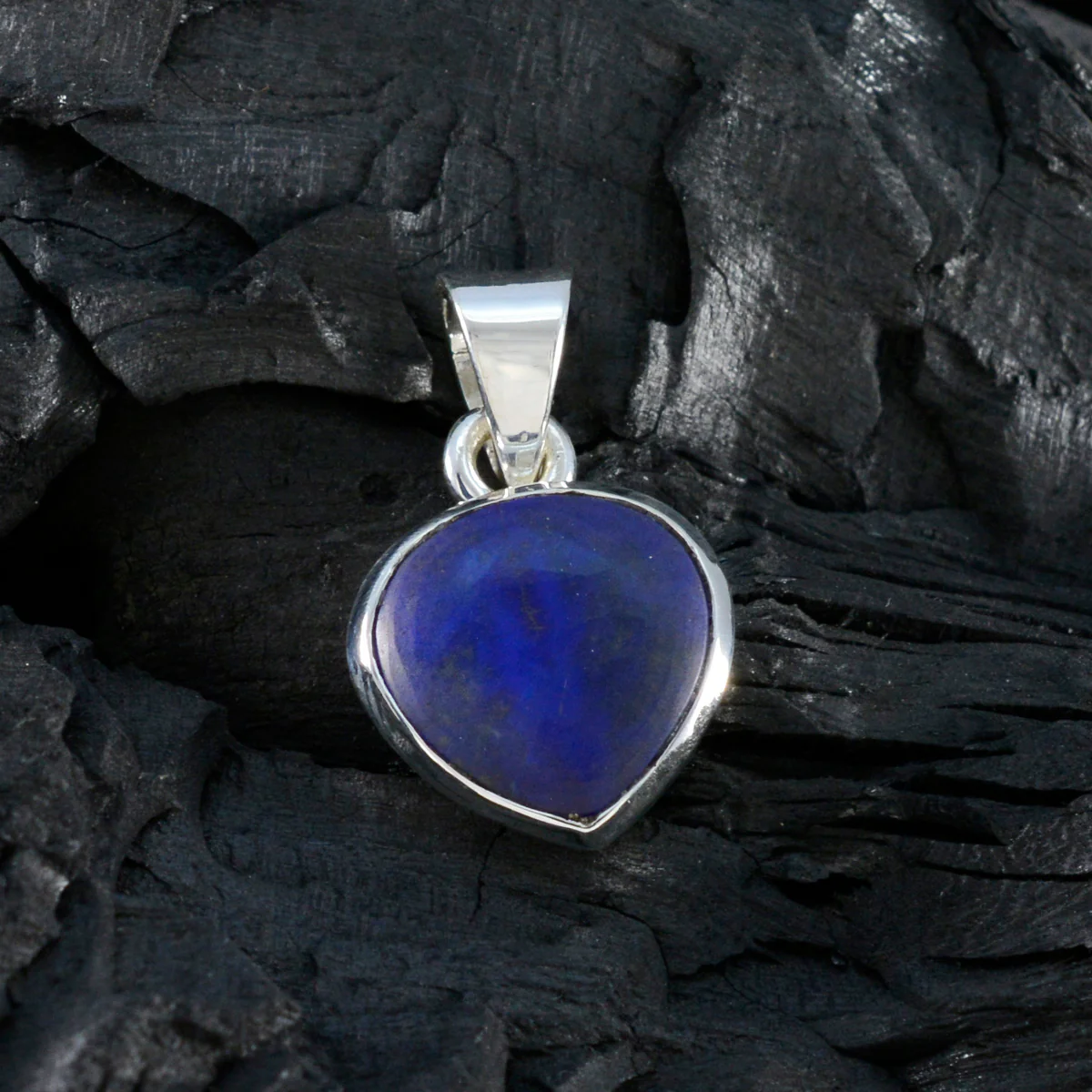 Lapis Lazuli Dainty Spanish Silver Solitaire Sara Love Blue Pendant Jewelry - Image 3