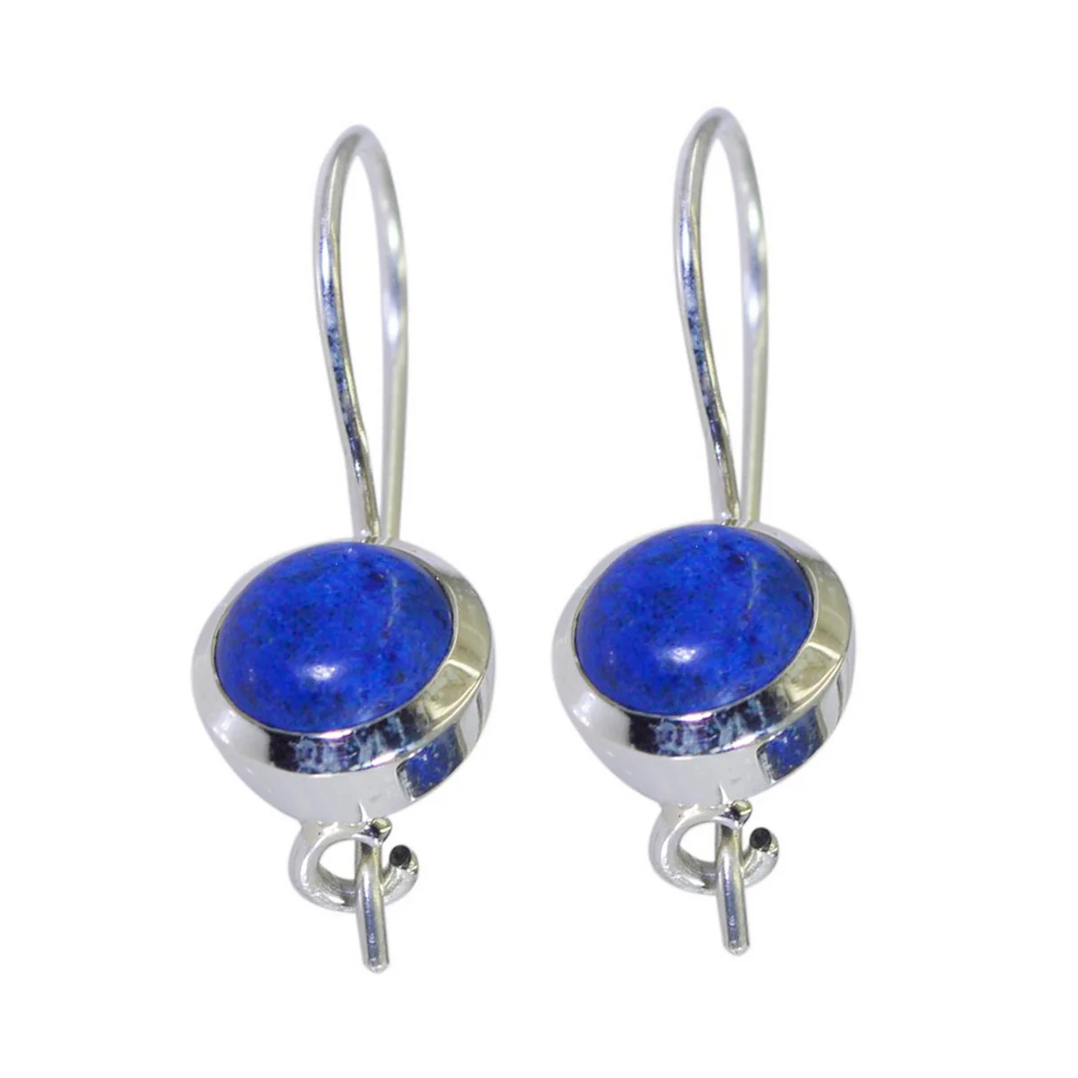 Lapis Lazuli Latin American Clara multiple Dangle Blue 92.5 Silver Earring