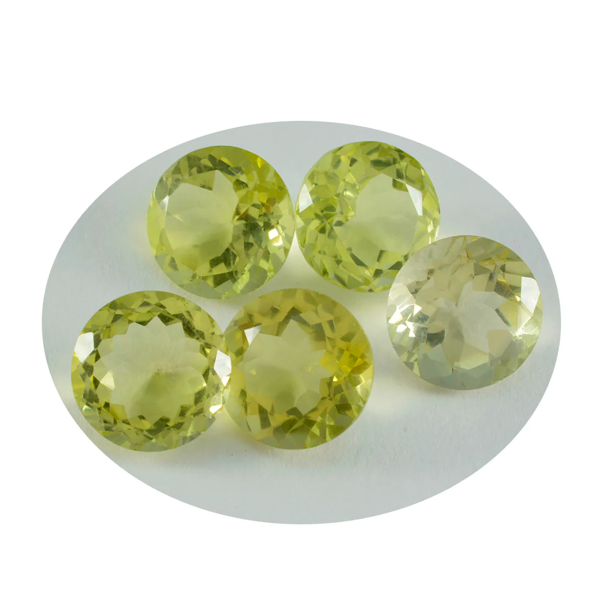Lemon Quartz 1PC Chunky 14x14 MM Round Faceted Yellow Genuine Semi Precious Loose Gemstones - Image 2