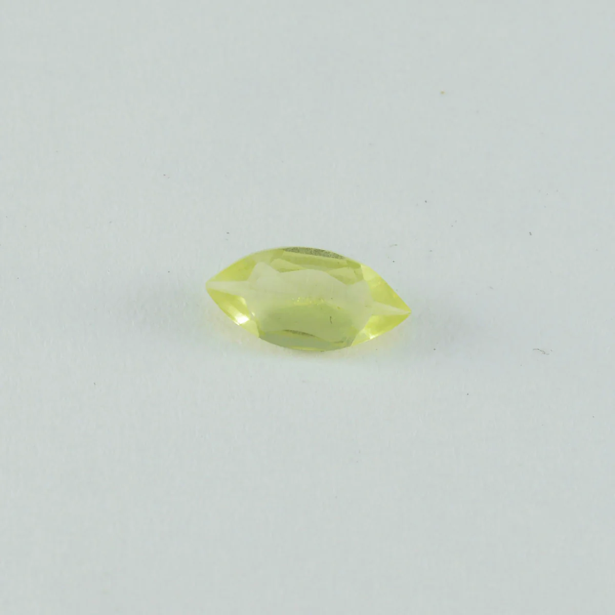 Lemon Quartz 1PC Large 8x16 MM Marquise Faceted Yellow Pure Semi Precious Loose Gems