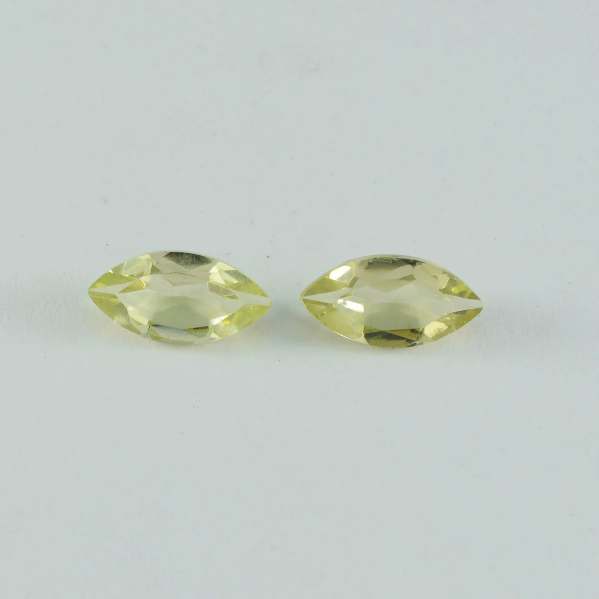 Lemon Quartz 1PC Medium 7x14 MM Marquise Faceted Yellow Superior Semi Precious Gems