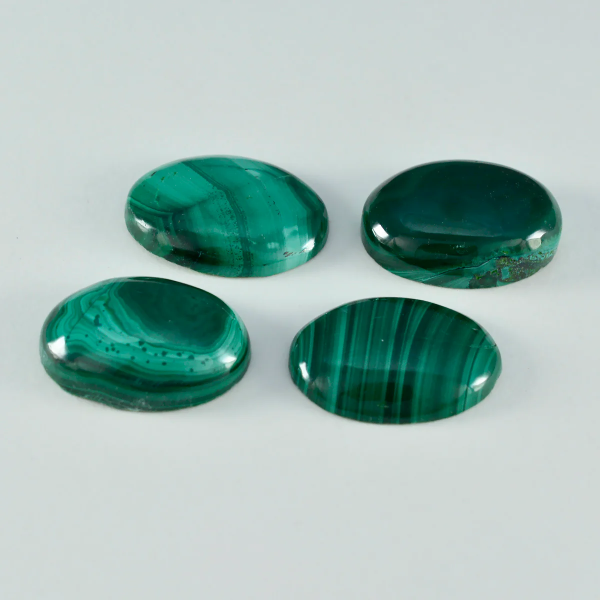 Malachite 1PC Medium 7x10 MM Oval Cabochon Green High-Quality semi Precious Loose Gems
