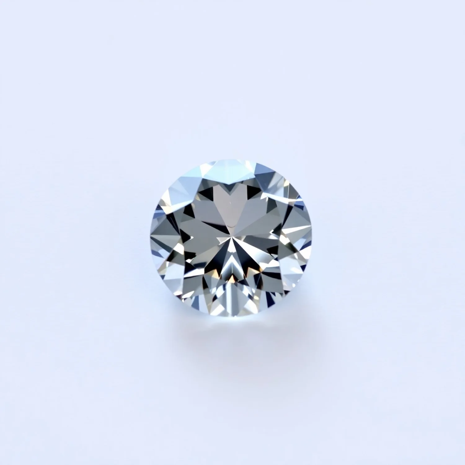Moissanite 10PC Tiny 3x3 MM Round Faceted White Fiery Man Made Loose Gemstone - Image 2