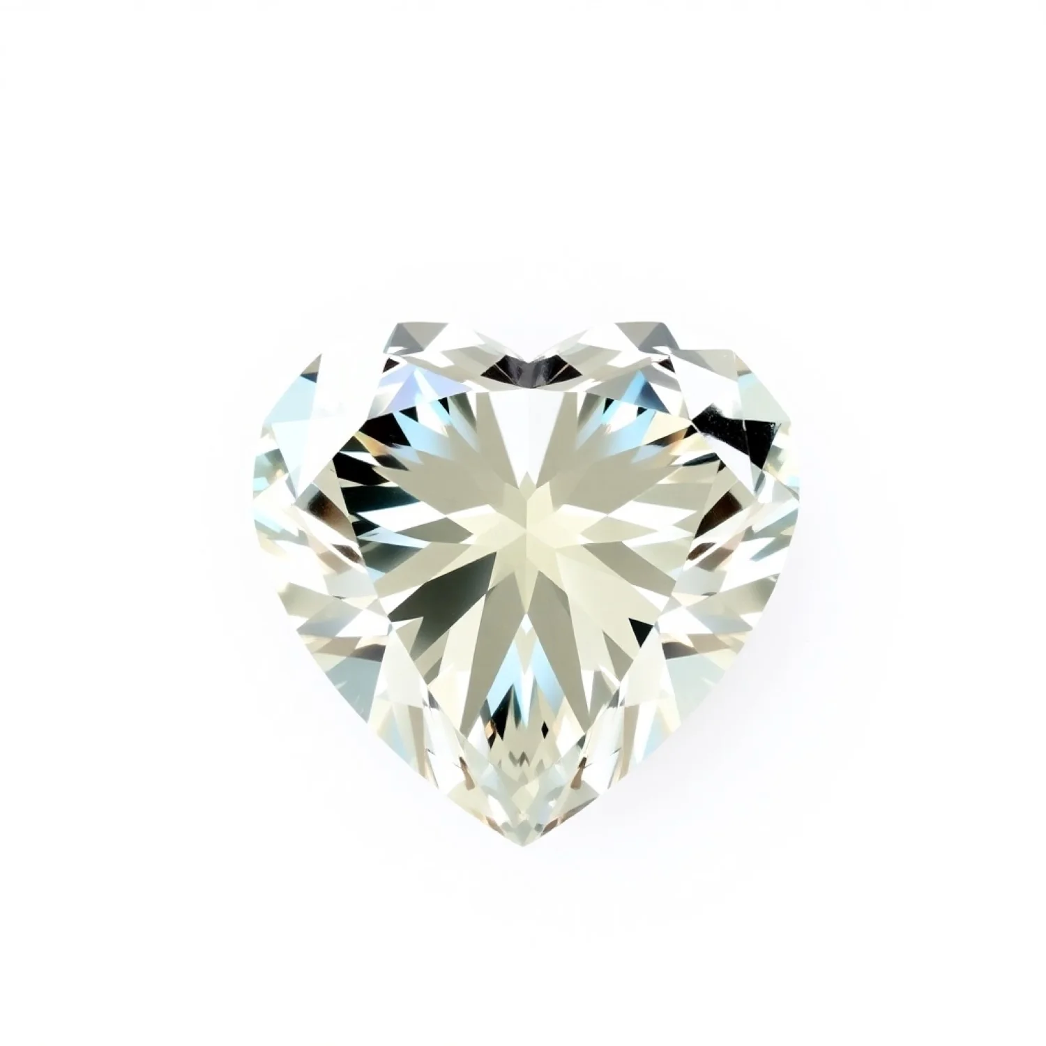 Moissanite 10PC Tiny 4x4 MM Heart Faceted White Brilliant Man Made Loose Gemstones - Image 2