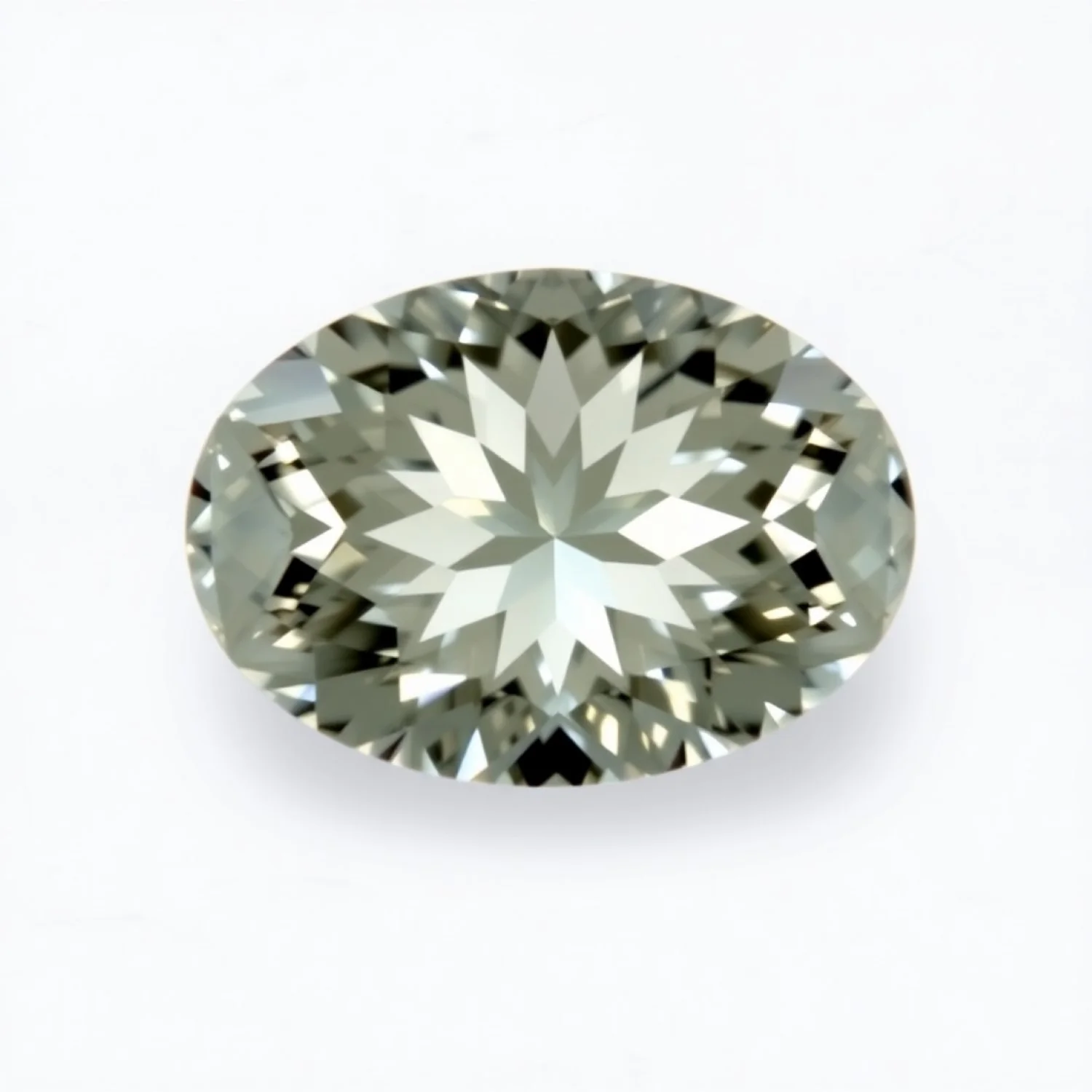 Moissanite 1PC Small 6x9 MM Oval Faceted White Pure Man Made Loose Gemstones - Image 2