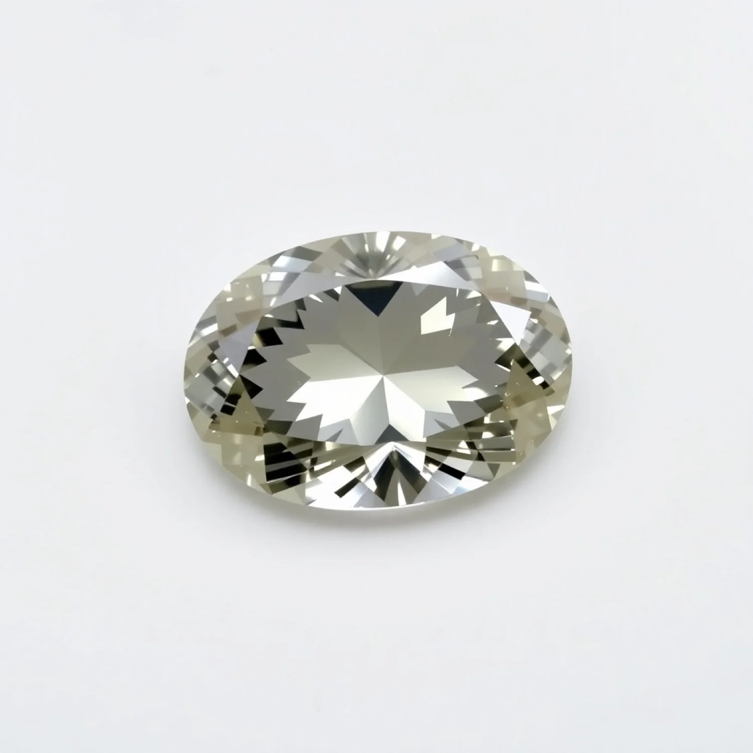 Moissanite 1PC Small 7x9 MM Oval Faceted White Fiery Man Made Gems - Image 2