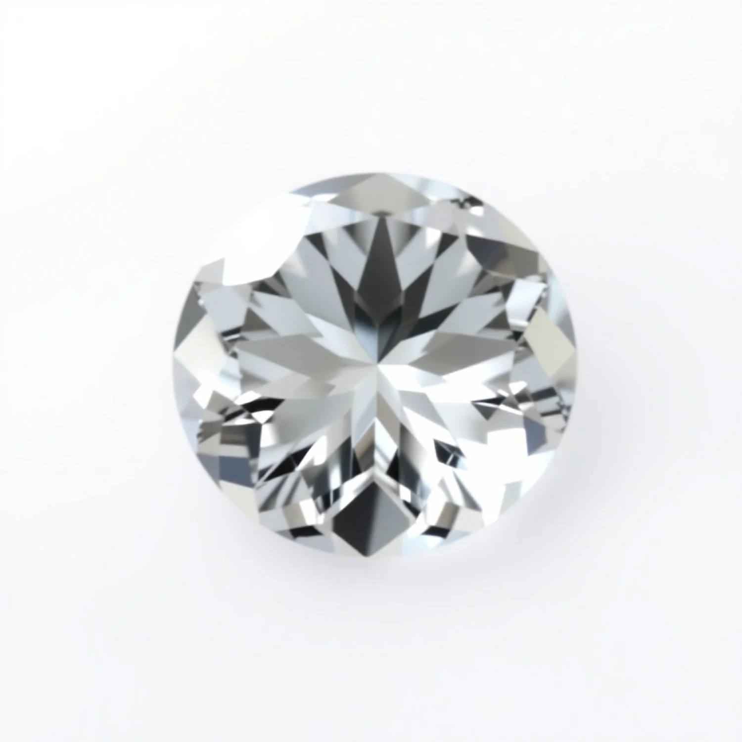 Moissanite 1PC Small 8x8 MM Round Faceted White Luster Man Made Loose Gemstones - Image 2