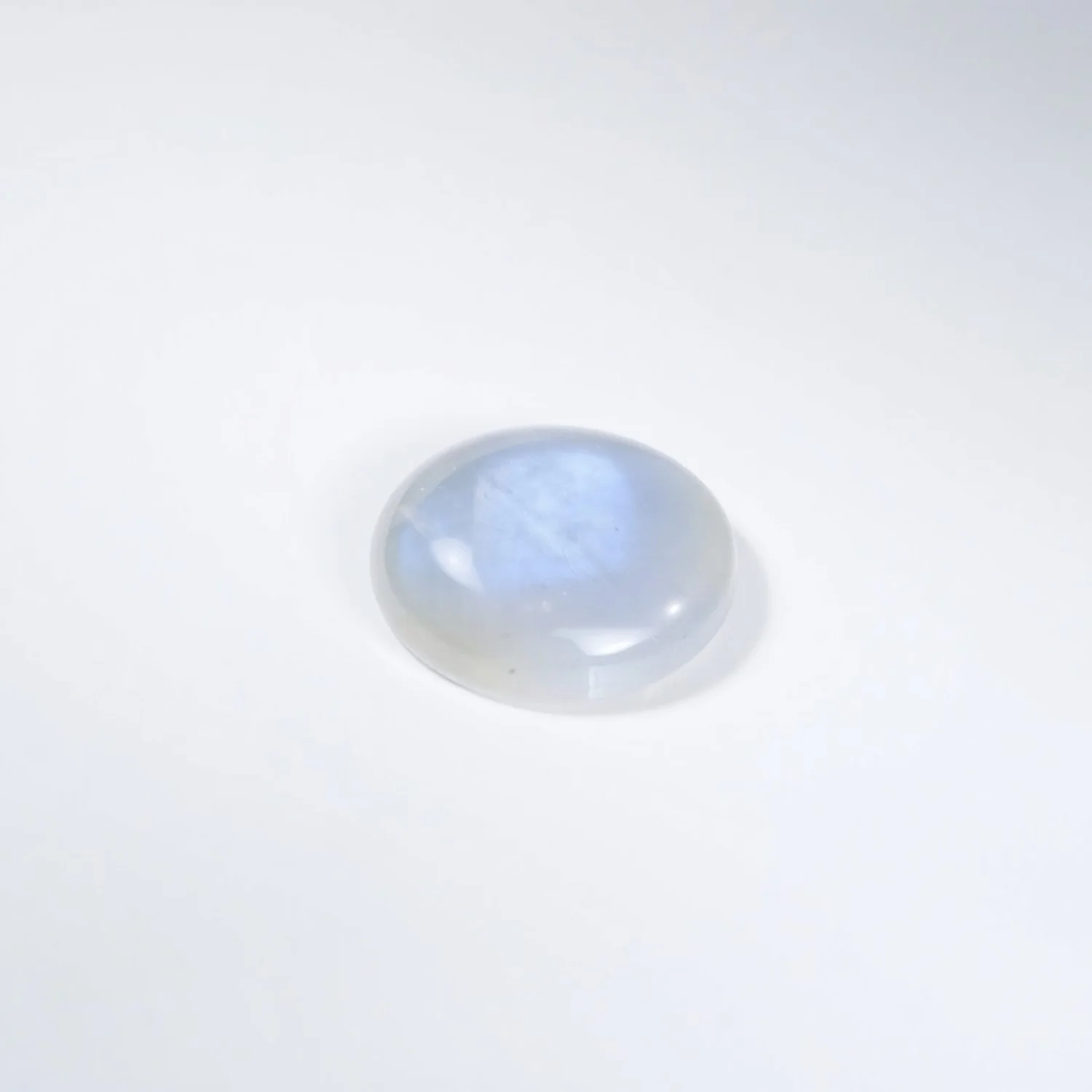 Moonstone 10PC Tiny 3x5 MM Oval Cabochon White Fiery semi Precious Gems