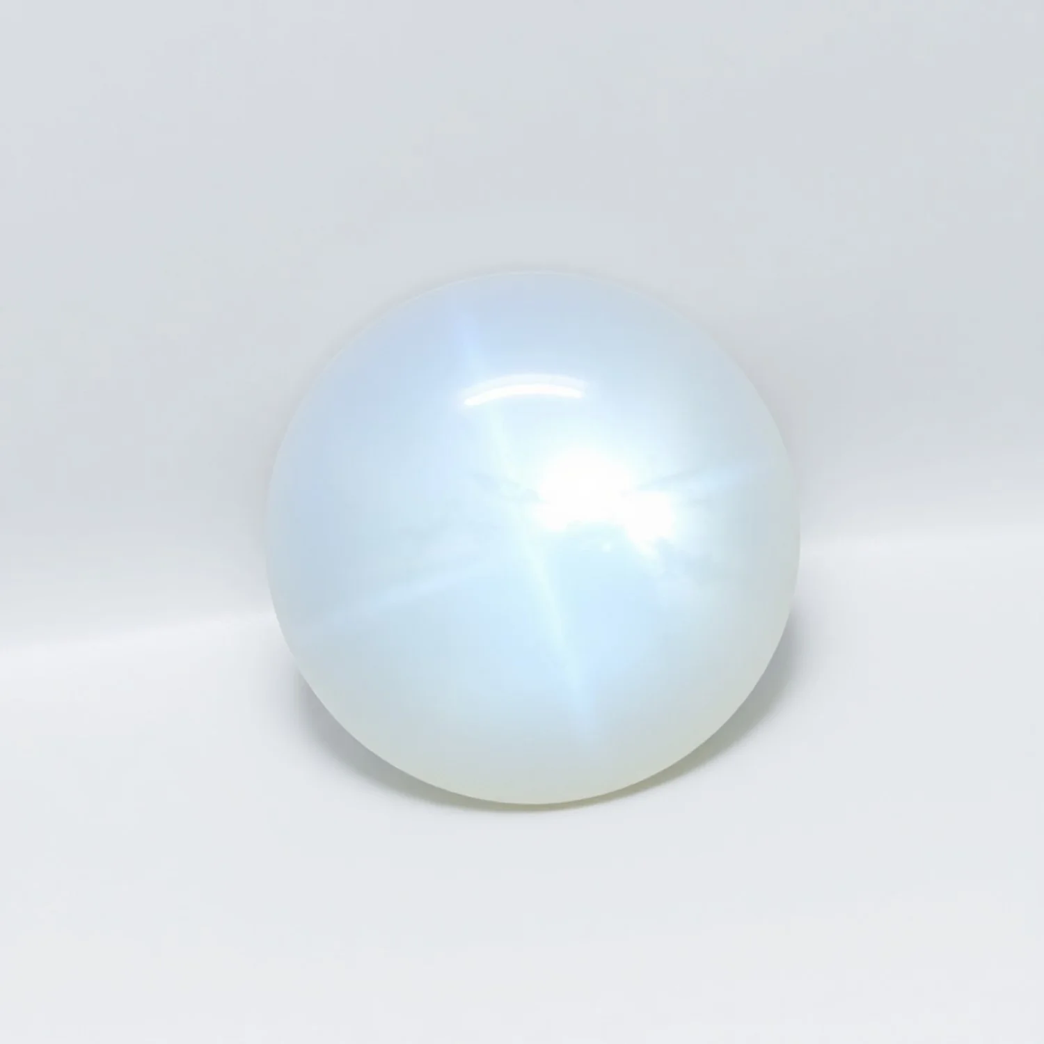 Moonstone 10PC Tiny 5x5 MM Round Cabochon White Lustrous semi Precious Semi Precious Gemstone - Image 2