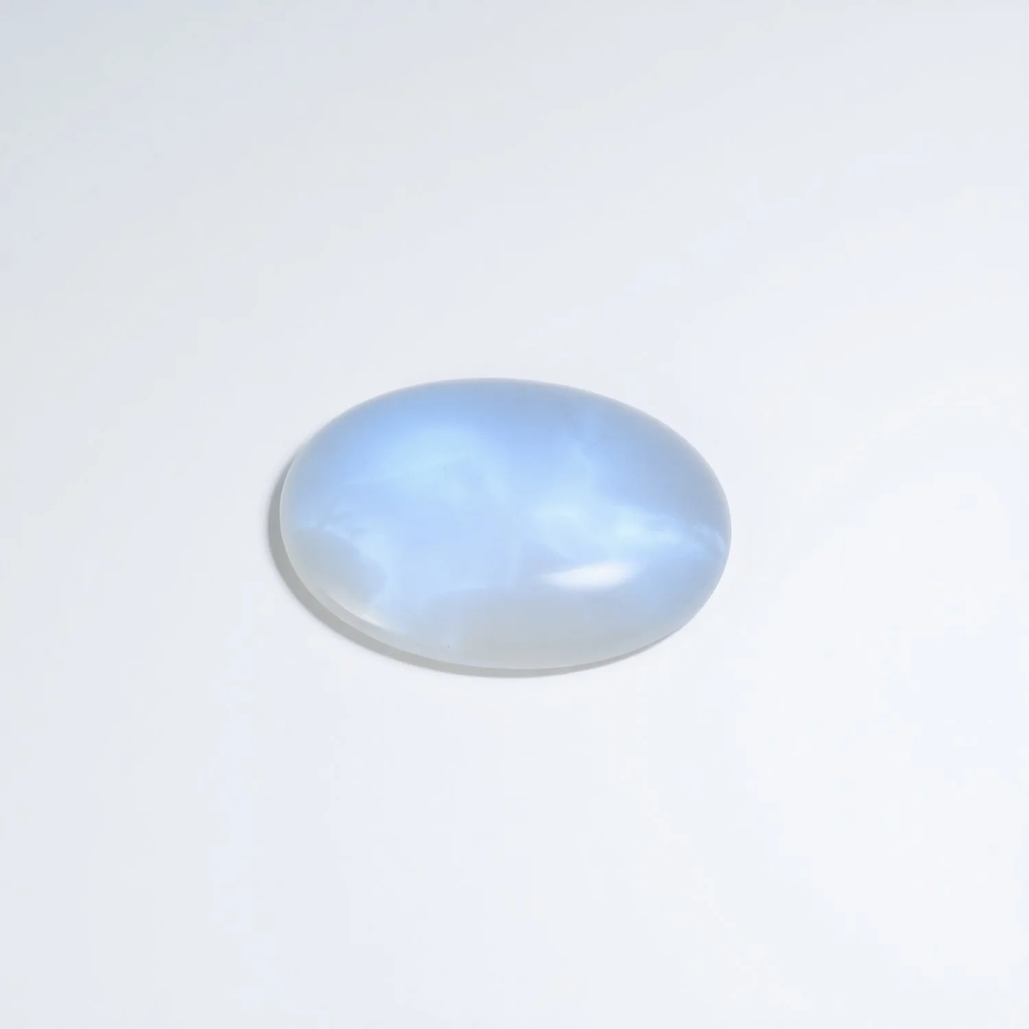 Moonstone 1PC Medium 7x10 MM Oval Cabochon White Lustrous semi Precious Gems