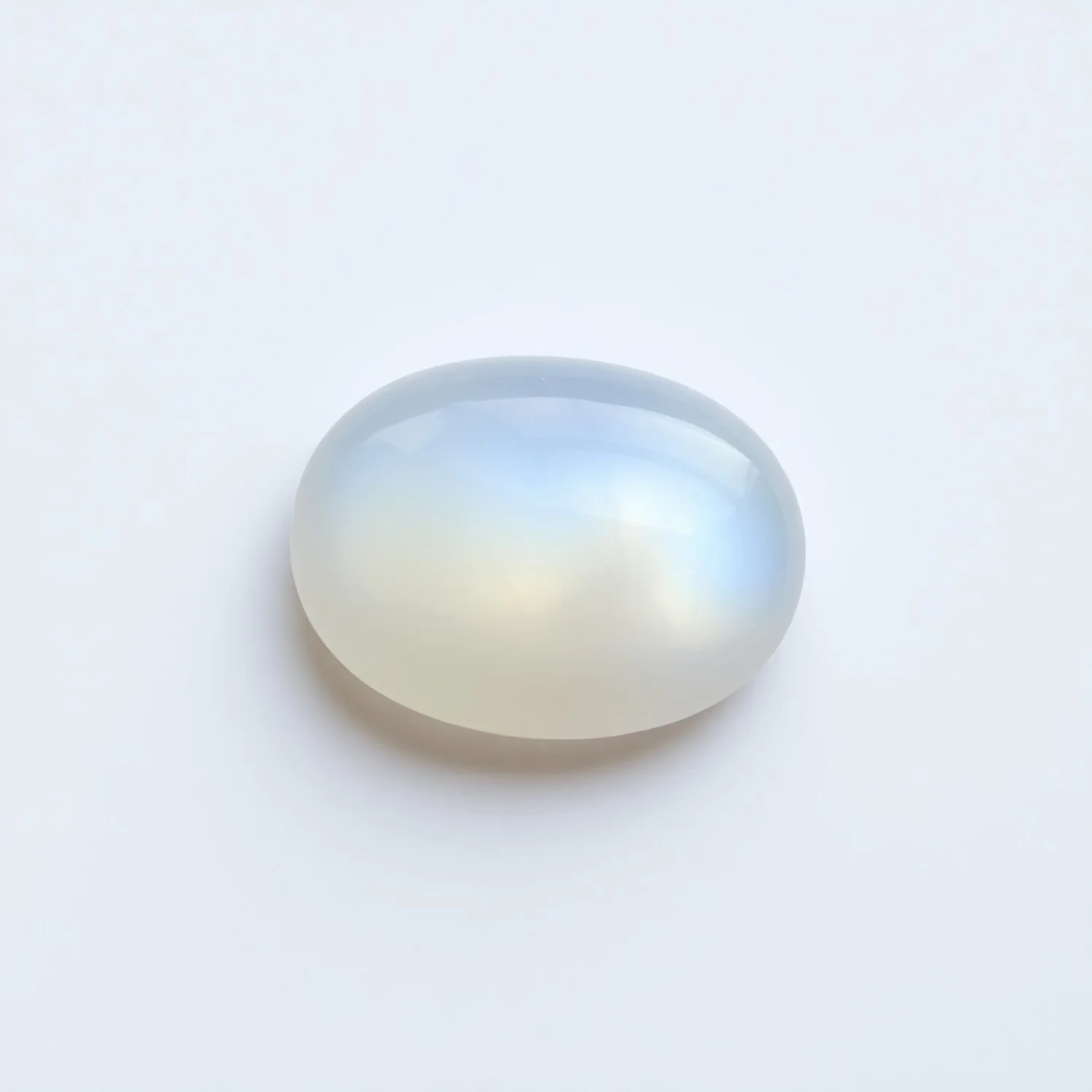 Moonstone 1PC Medium 8x10 MM Oval Cabochon White Shine semi Precious Loose Gems - Image 2
