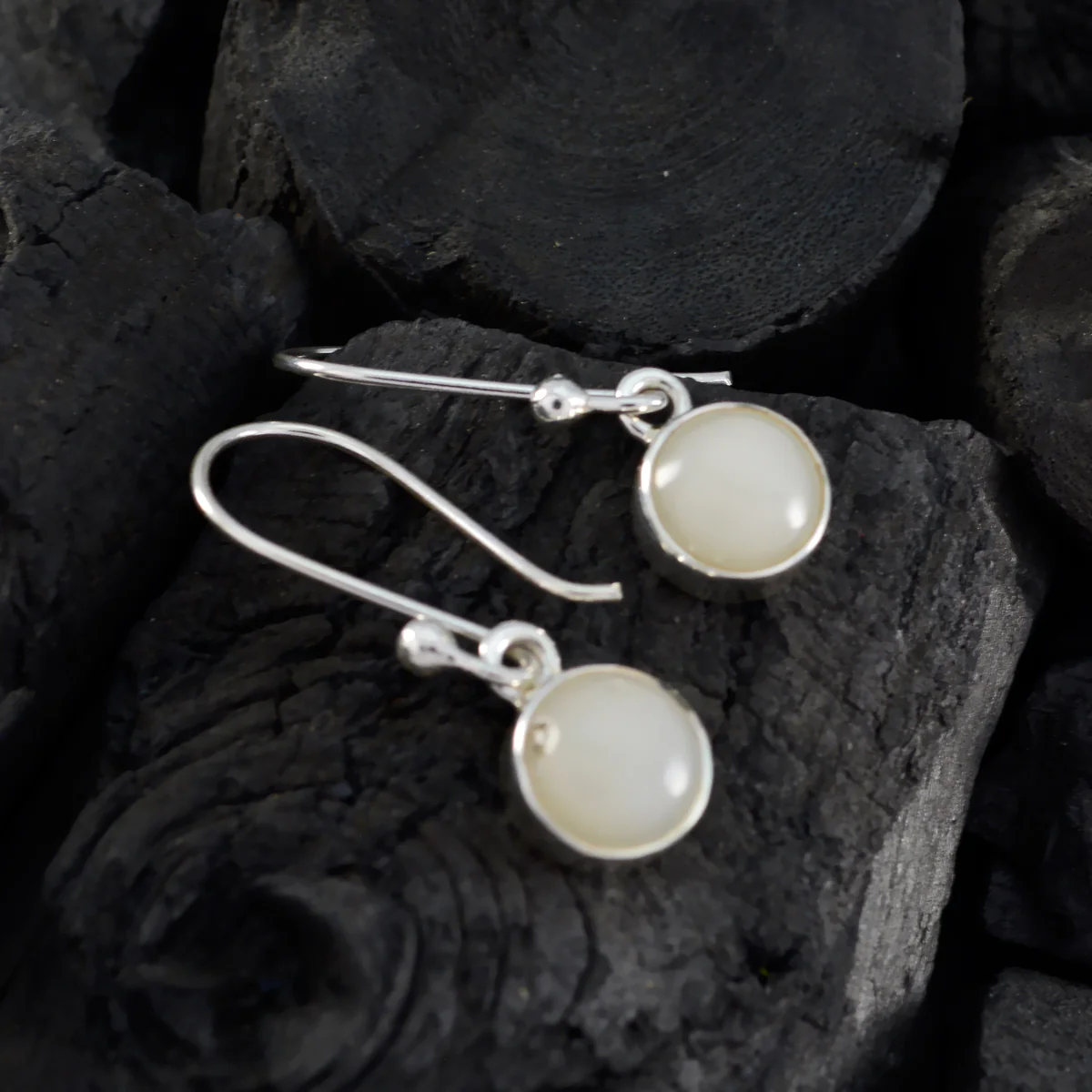 Moonstone Latin American Riley multiple Dangle White 925 Sterling Silver Earring - Image 4