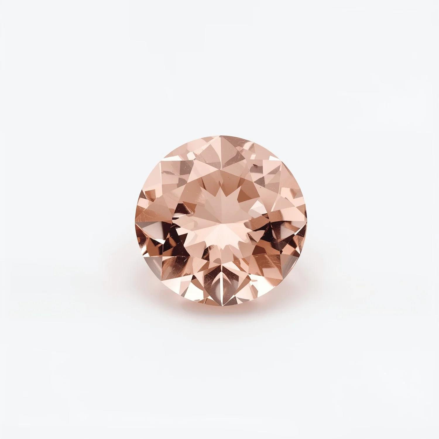 Morganite 1PC Chunky 13x13 MM Round Faceted Pink Natural Semi Precious Loose Gemstone - Image 2